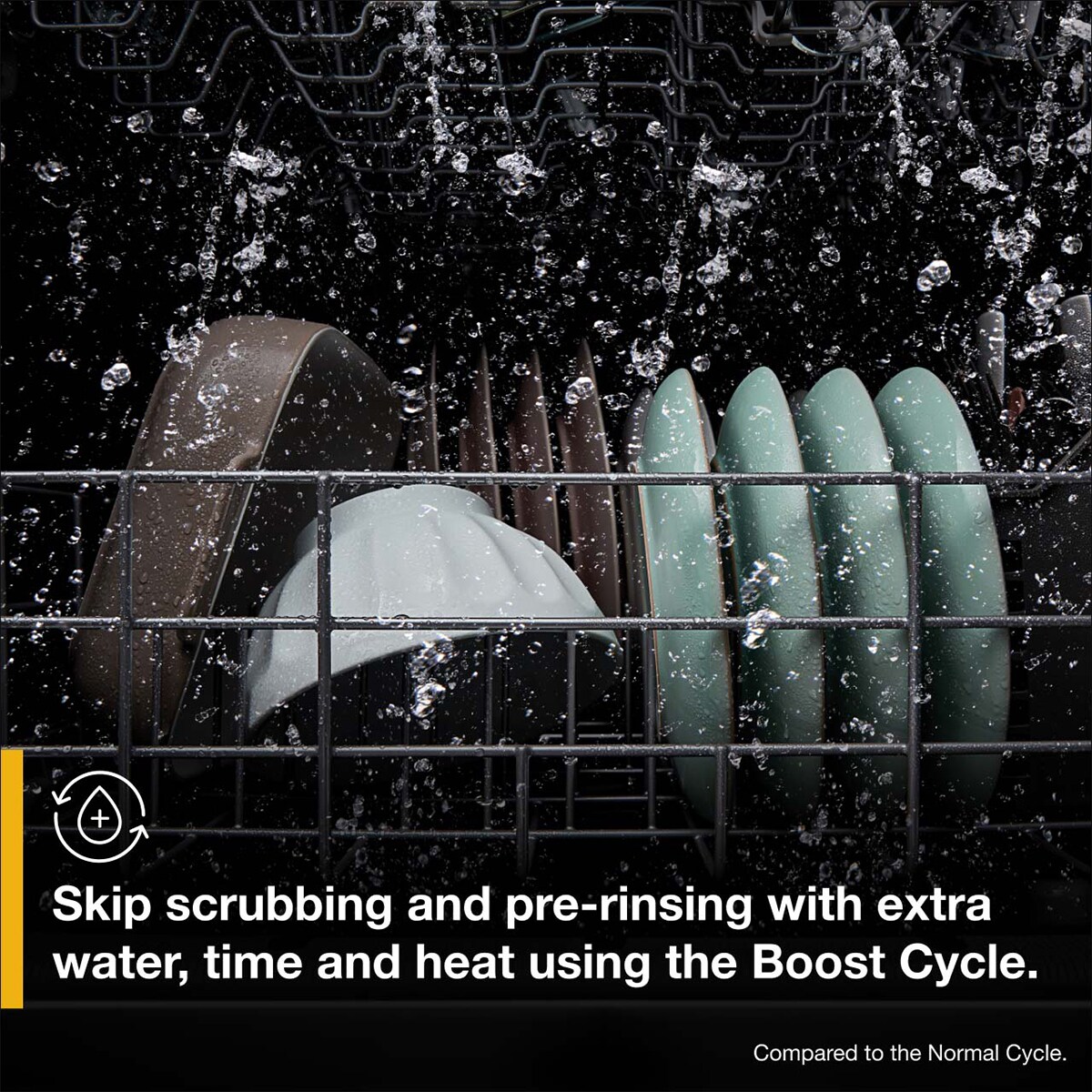 Whirlpool 24 in. Top Control Dishwasher with 55 dBa Sound Level - Monochromatic Stainless Steel, , hires