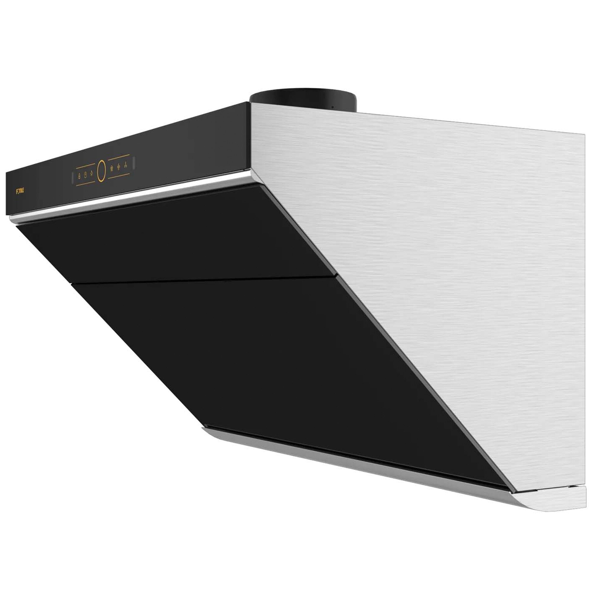 Fotile Slant Vent Series 36 in. Side Vent Range Hood with 4 Speed Settings, 1000 CFM, Ducted