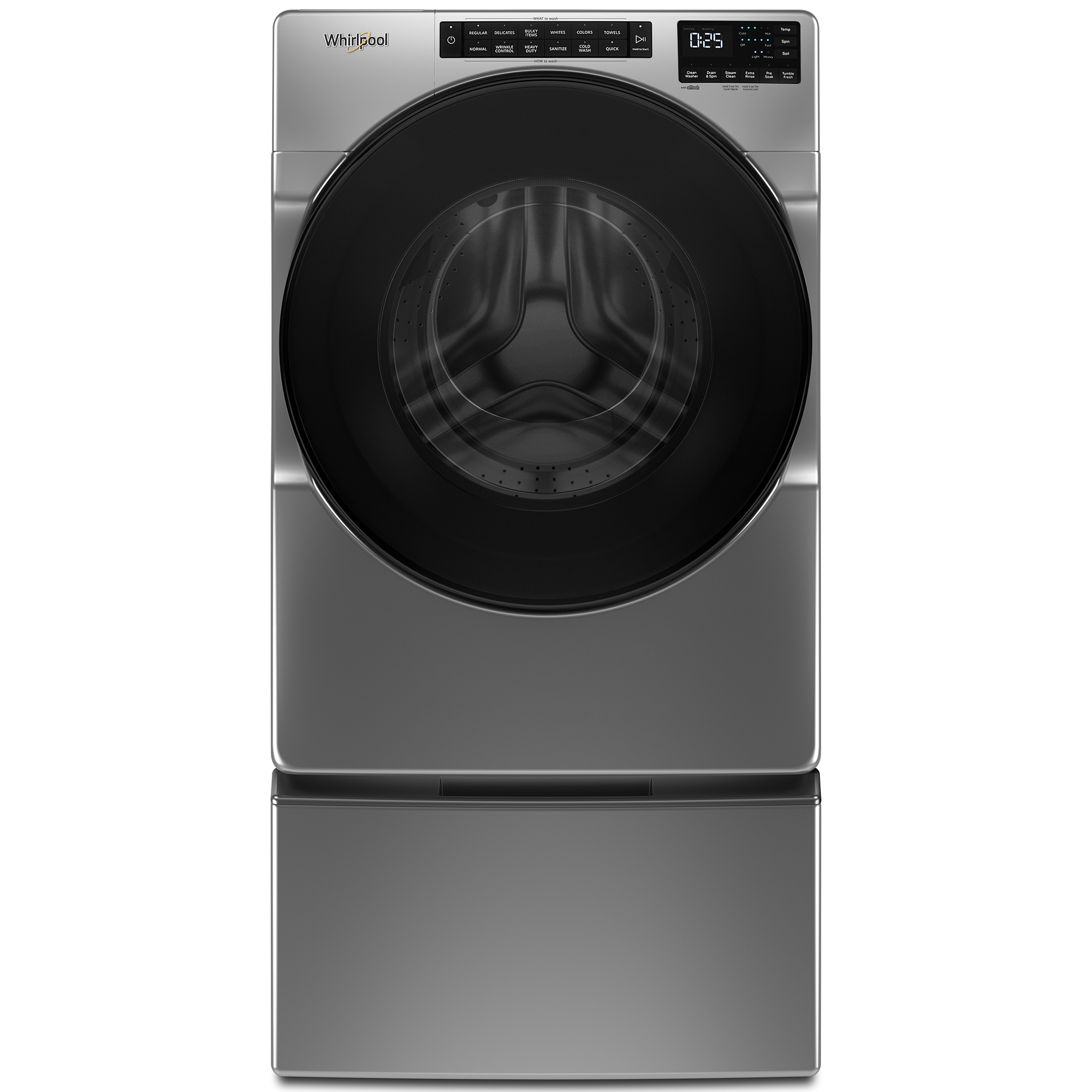 Whirlpool 27 in. 4.5 cu. ft. Stackable Front Load Washer with Quick