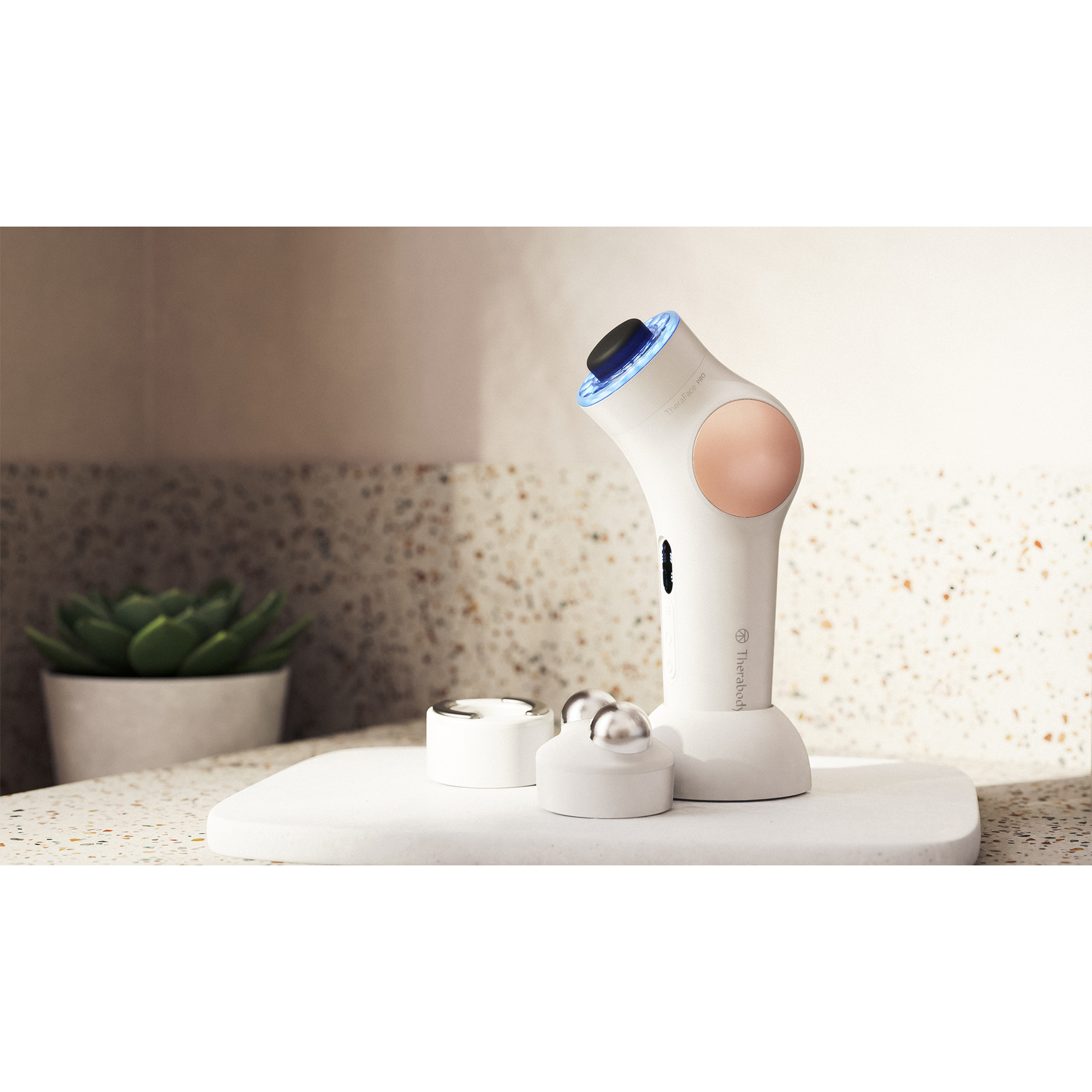 Therabody TheraFace Pro 6in1 Facial Health Device White P.C