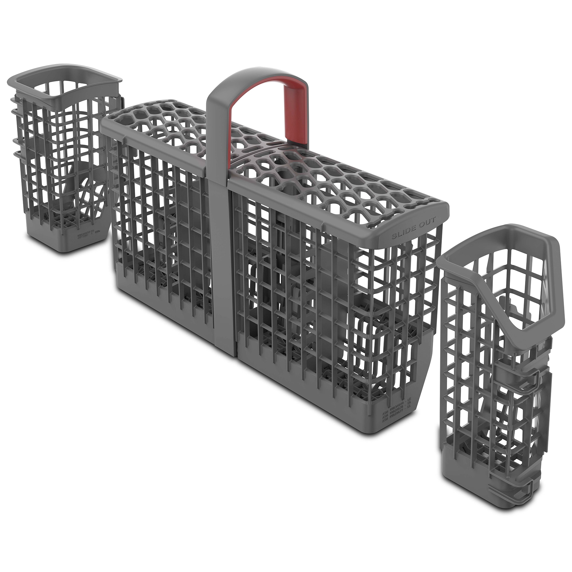 KitchenAid 24 in. Top Control Flush-Mount Dishwasher with 39 dBa Sound Level & 3rd-Rack - Stainless Steel with PrintShield Finish, Stainless Steel with PrintShield Finish, hires