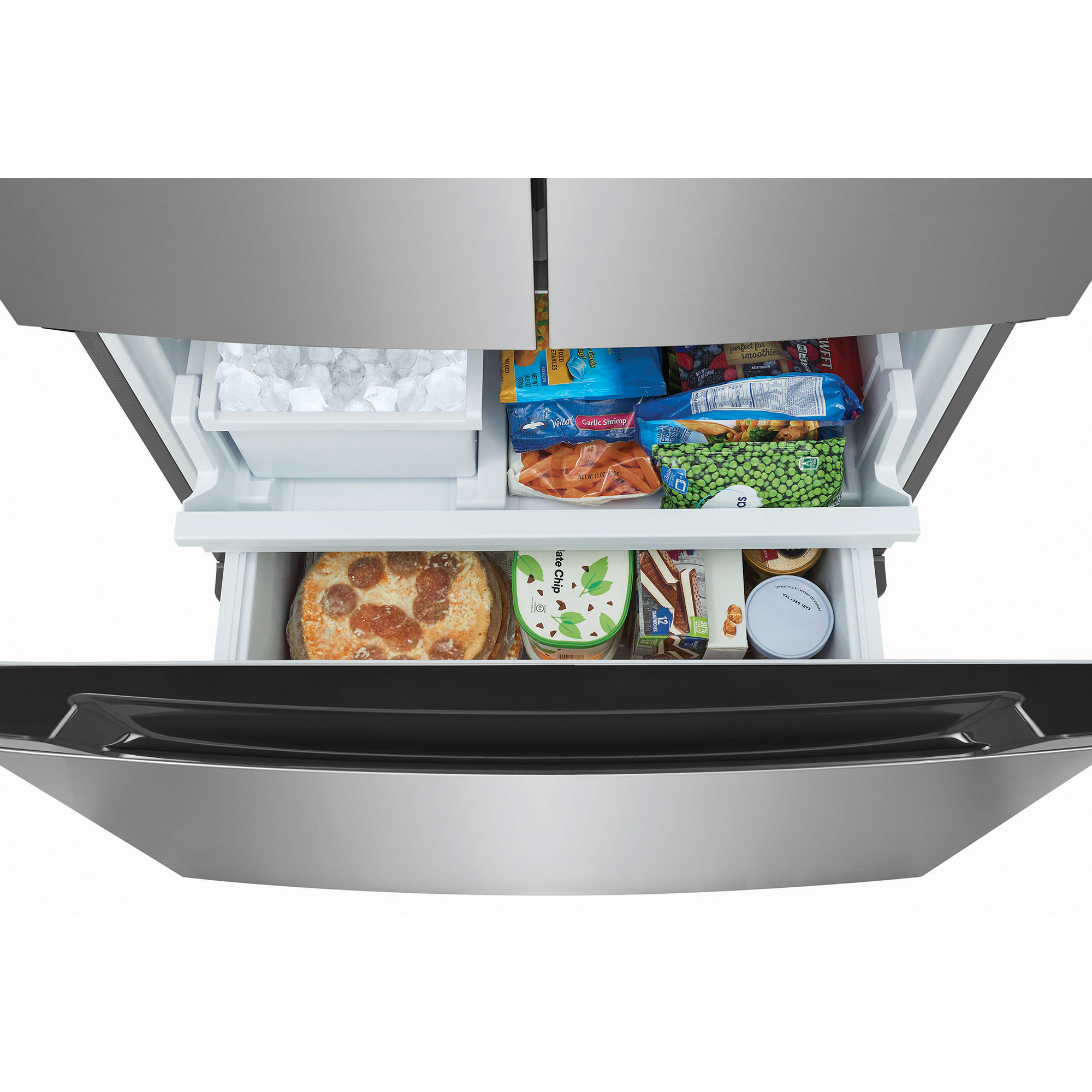 Frfg Frigidaire 36 in. 19.9 cu. ft. Counter Depth French Door Refrigerator ...