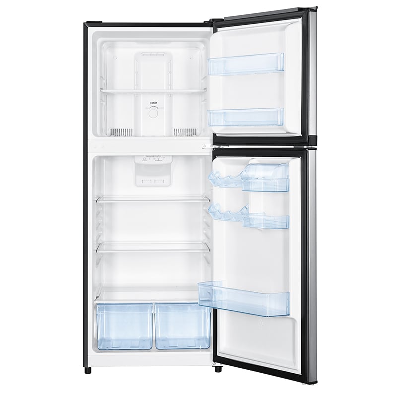 Avanti 24 in. 10 cu. ft. Counter Depth Top Freezer Refrigerator - Stainless Steel, , hires