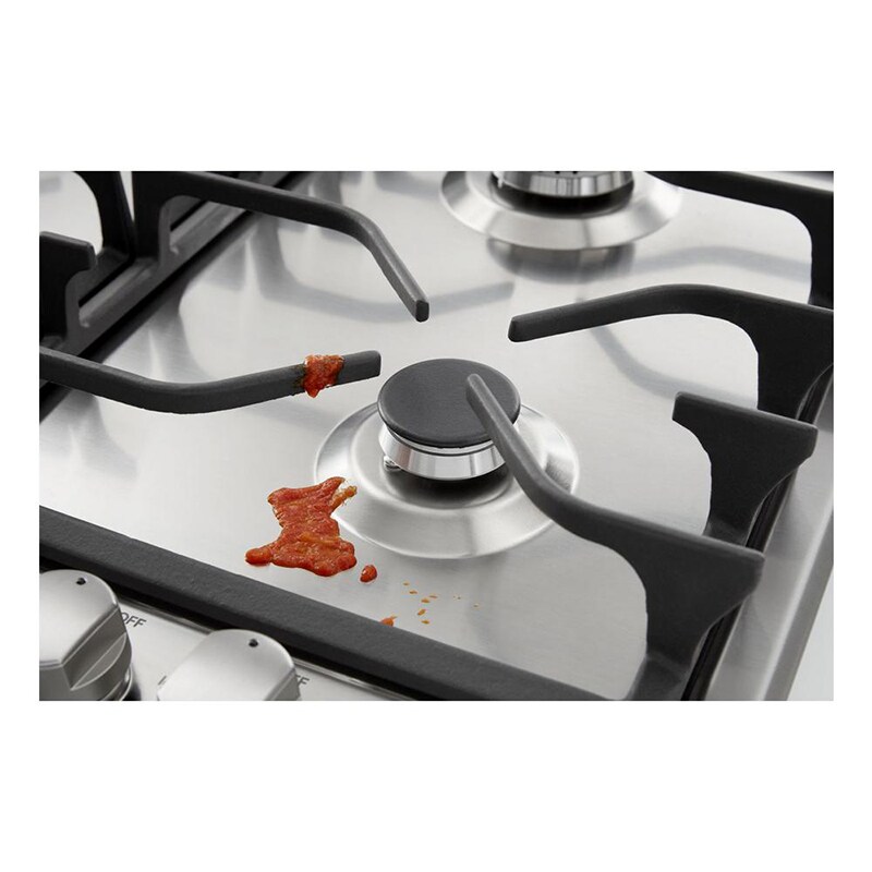 Whirlpool 24 in. 4Burner Natural Gas Cooktop with Simmer Burner