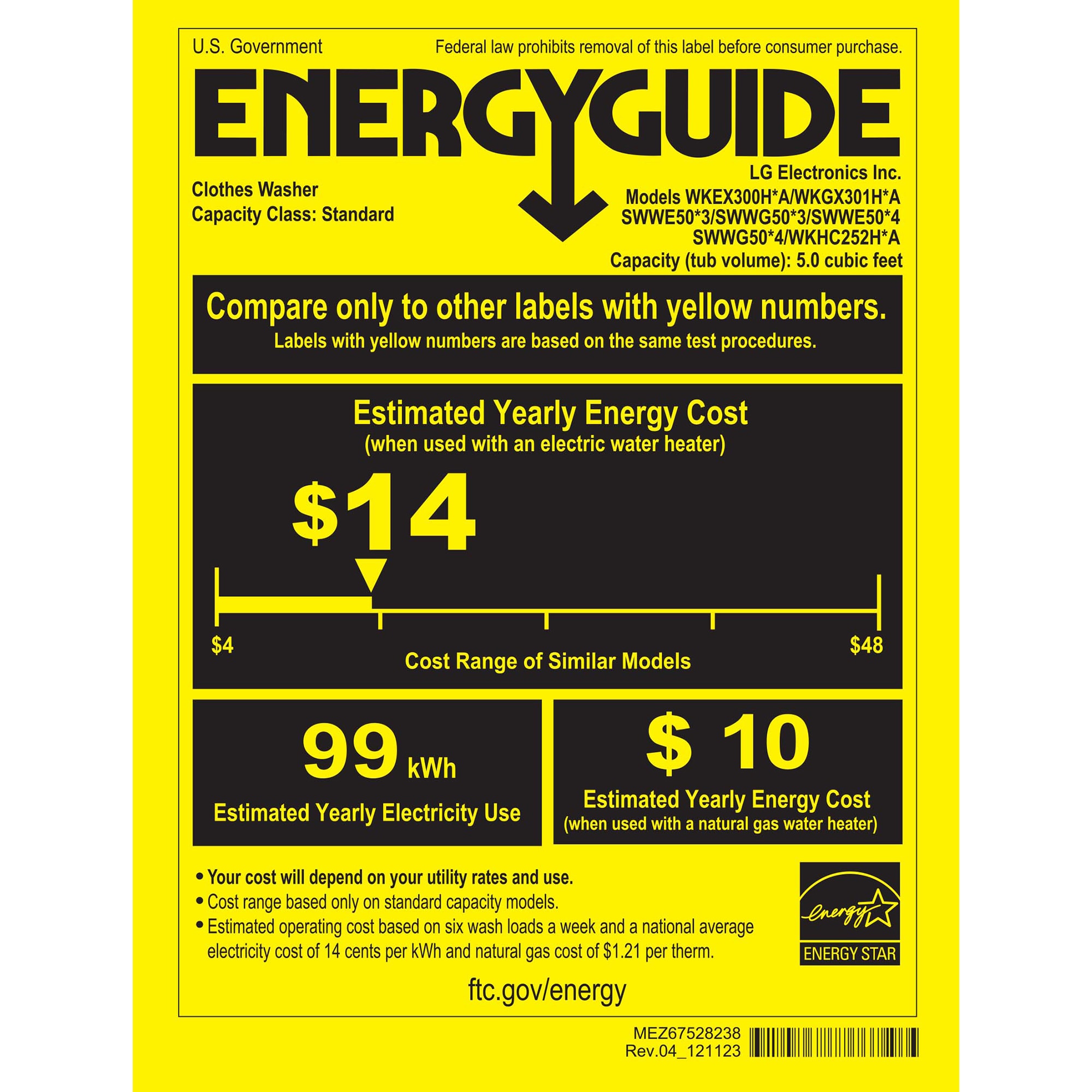 LG 27 in. 5.0 cu. ft. Smart Gas Front Load WashTower with AI Sensor Dry, TurboSteam, Allergiene Cycle, ezDispense, AI DD 2.0 Advanced Washing, Sensor Dry, Sanitize & Steam Cycle - Essence White, Essence White, hires