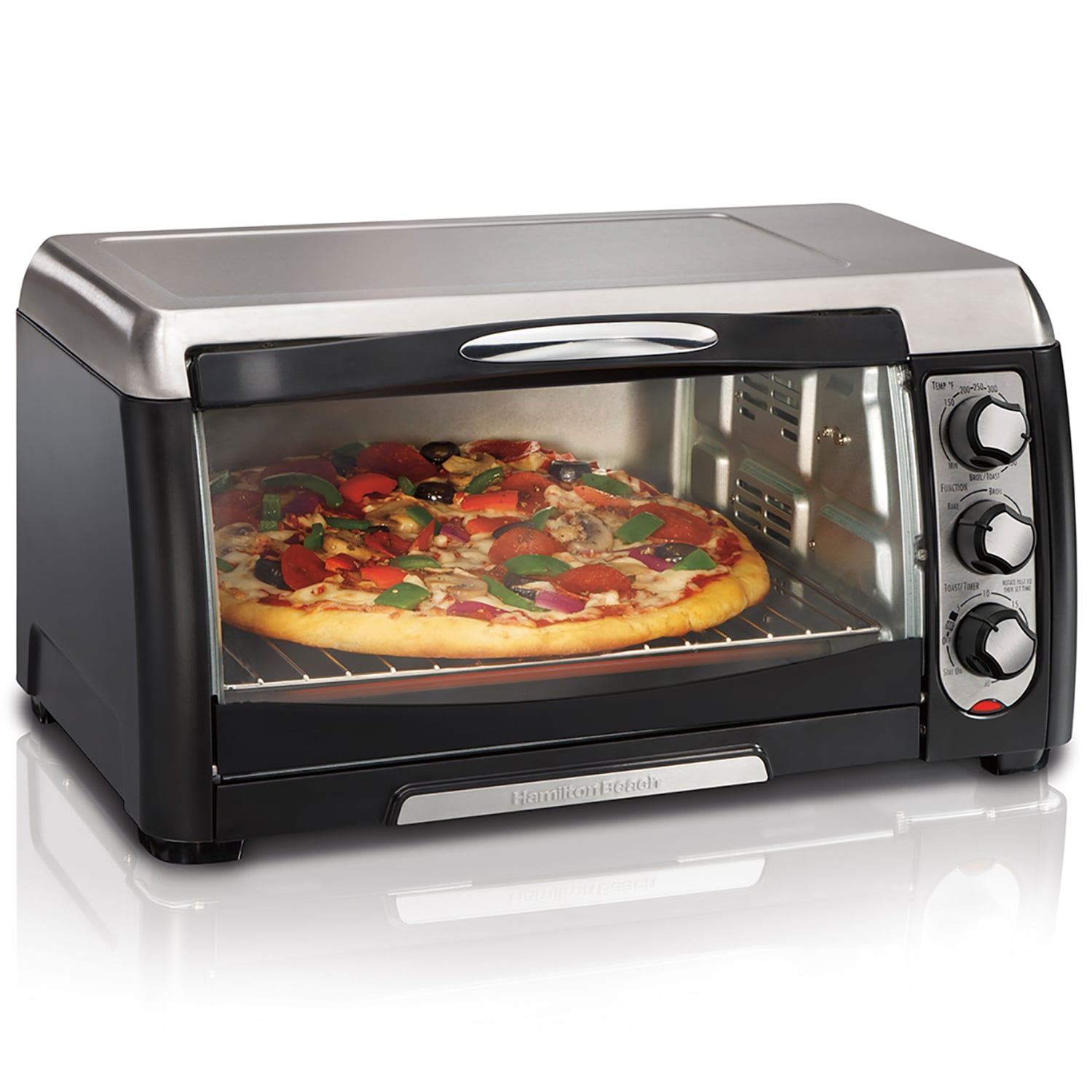 Hamilton Beach 6 Slice Capacity Toaster Oven, , hires