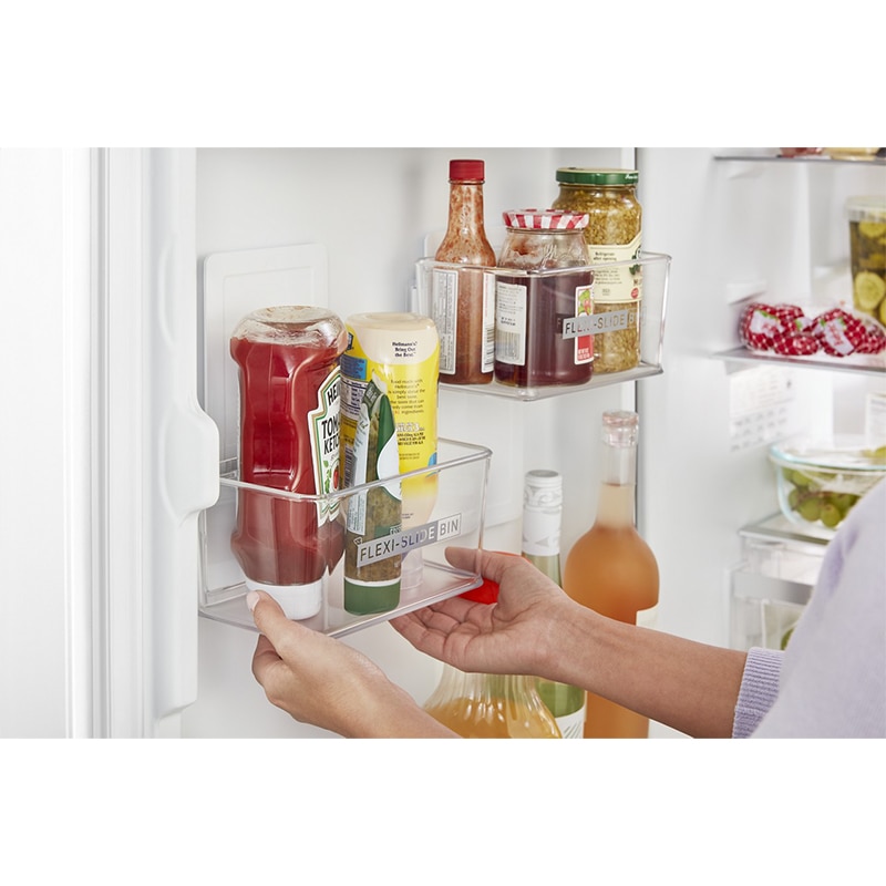 Whirlpool 24 in. 12.9 cu. ft. Counter Depth Garage Ready Bottom Freezer Refrigerator - White, White, hires