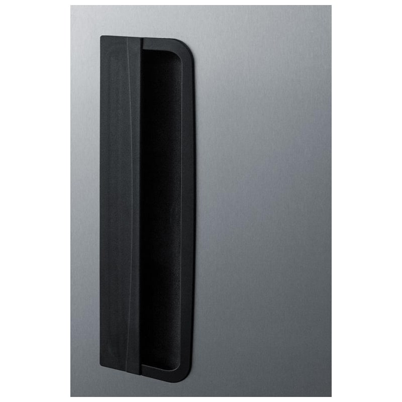 Summit Commercial 28 in. 23.0 cu. ft. Frost Free Upright Freezer with Adjustable Shelves - Stainless Steel, , hires