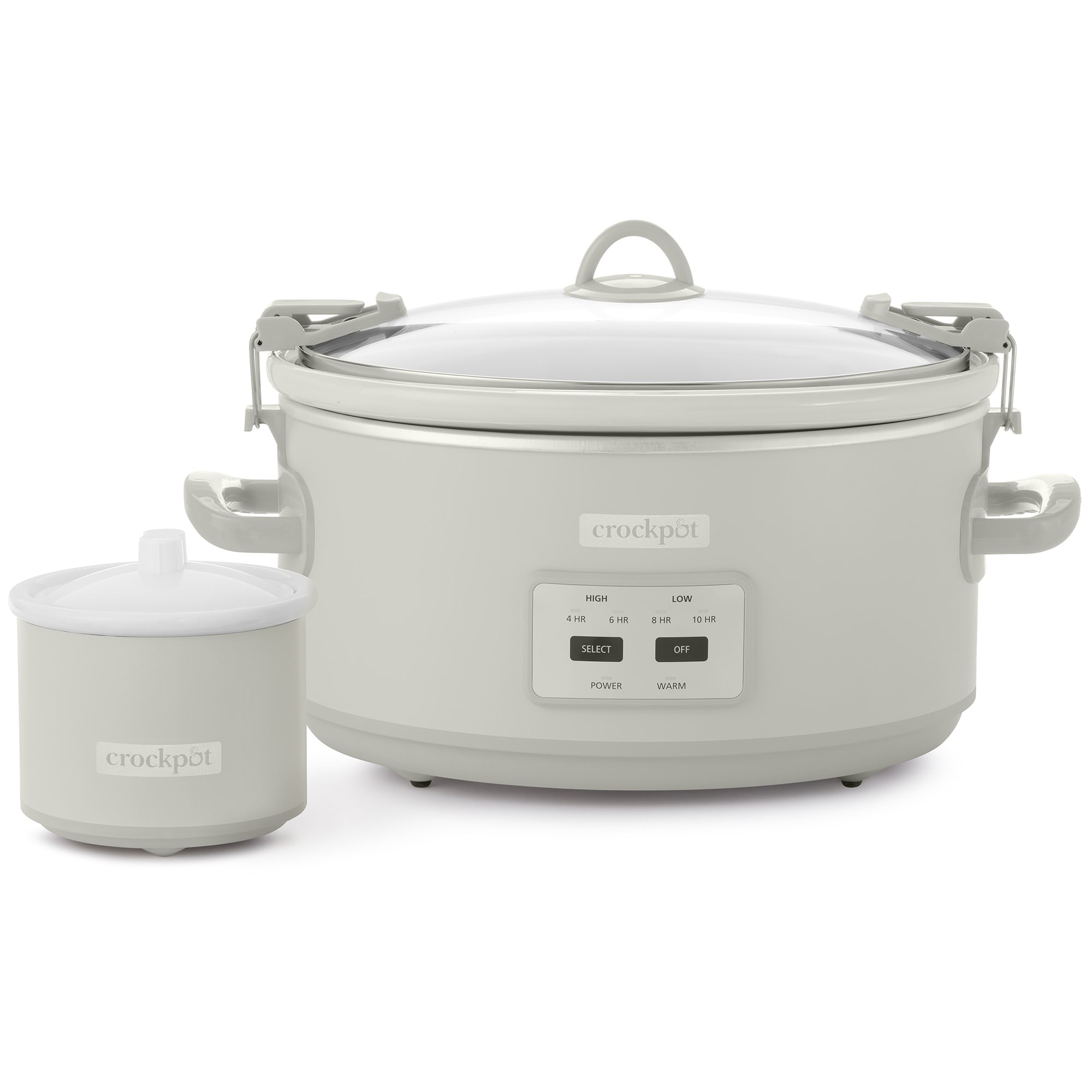 Crock-Pot 7 Quart Cook & Carry Slow Cooker - Mushroom, , hires