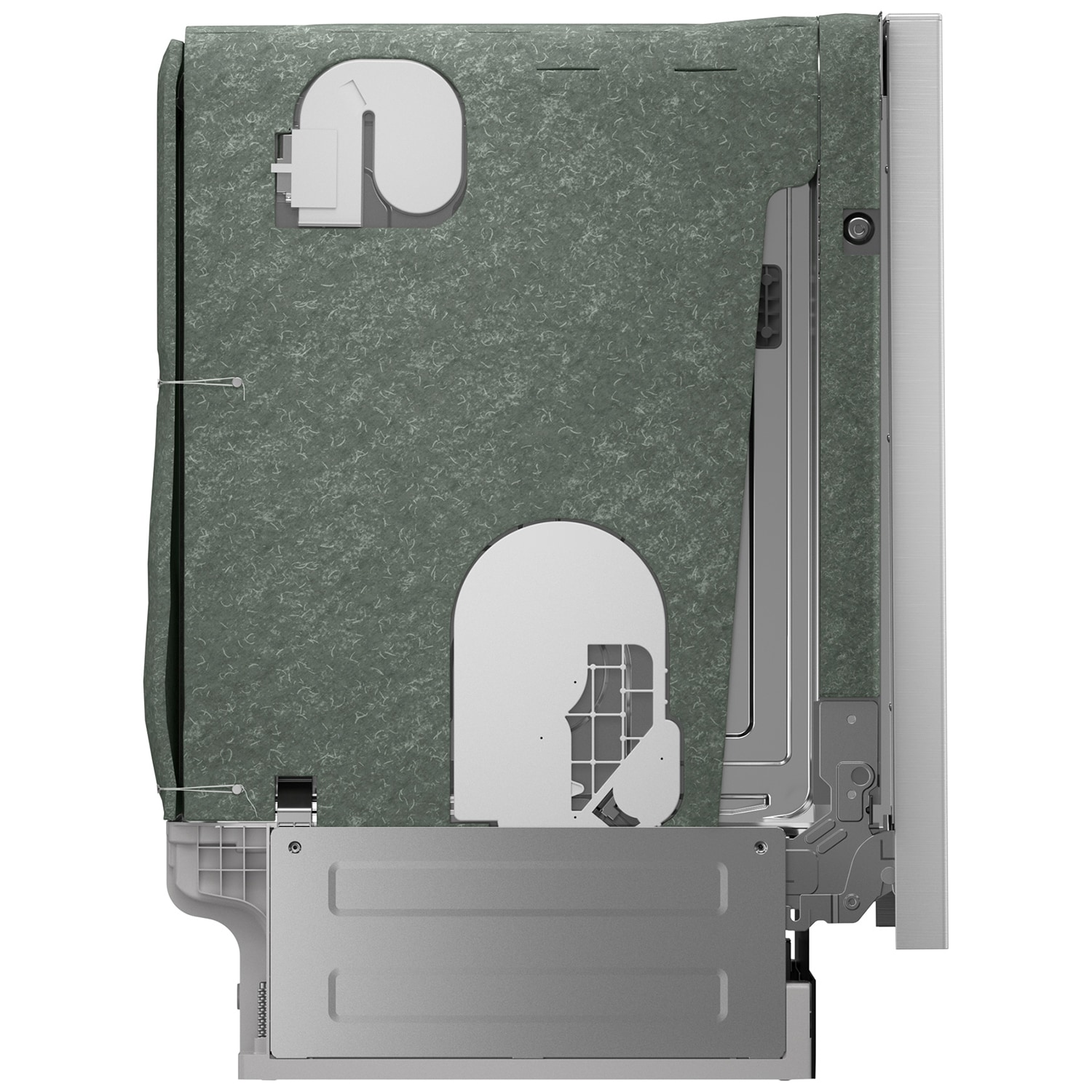 Sharp 24 in. Top Control Smart Dishwasher with 42 dBa Sound Level & 3rd-Rack - Stainless Steel, , hires