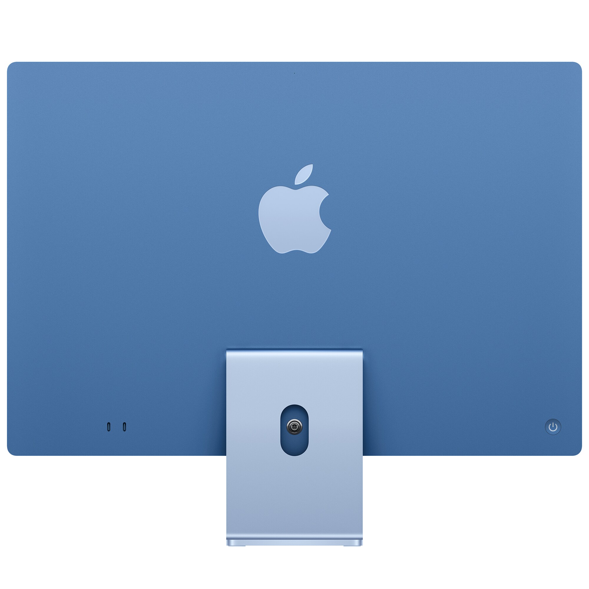Apple iMac 24 in. (2024) with Apple M4 8-Core CPU, 8-Core GPU, 16 GB RAM, 256 GB SSD & Mac OS - Blue, Blue, hires