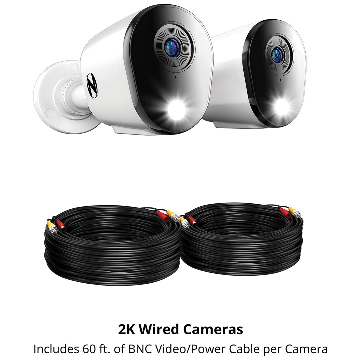Night Owl Add_On 2Camera Deterence 2K Security Camera with 2Way