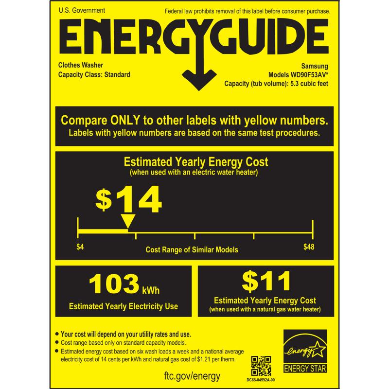 Samsung Bespoke 27 in. 5.3 cu. ft. Smart Electric Front Load AI All-in-one Combo with Sanitize and Steam Cycle - Dark Steel, Dark Steel, hires