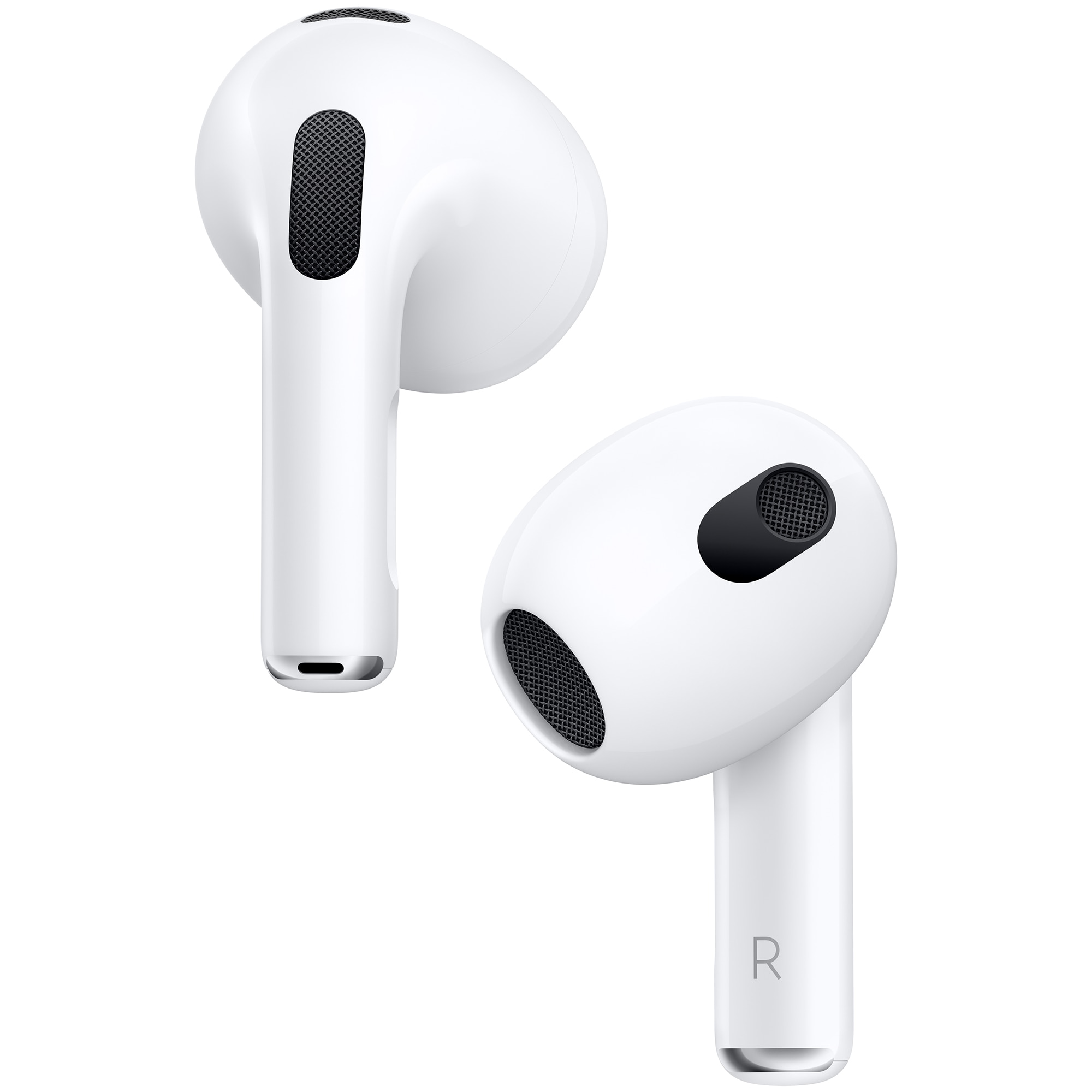 Apple - AirPods (3rd generation) with Lightning Charging Case - White, , hires
