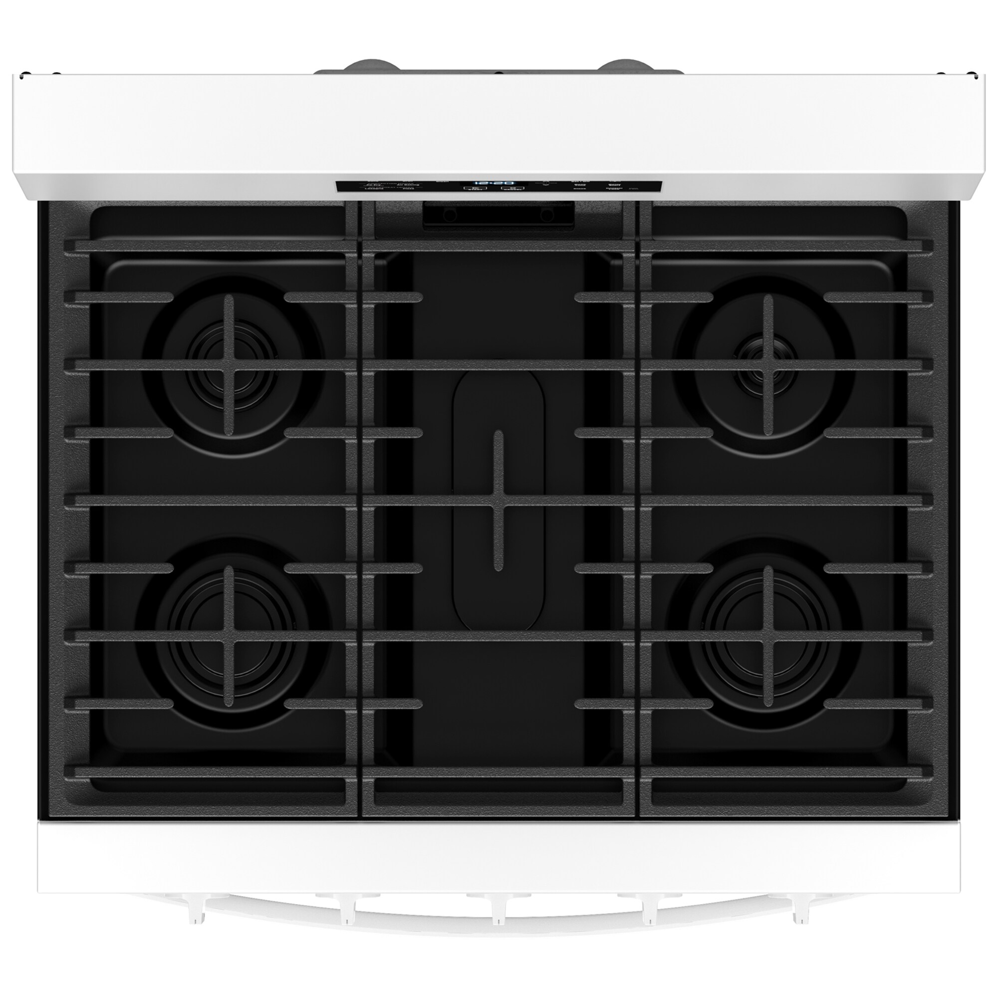 Whirlpool 30 in. 5 cu. ft. Air Fry Standard Convection Gas Range with 5 Sealed Burners - White, White, hires