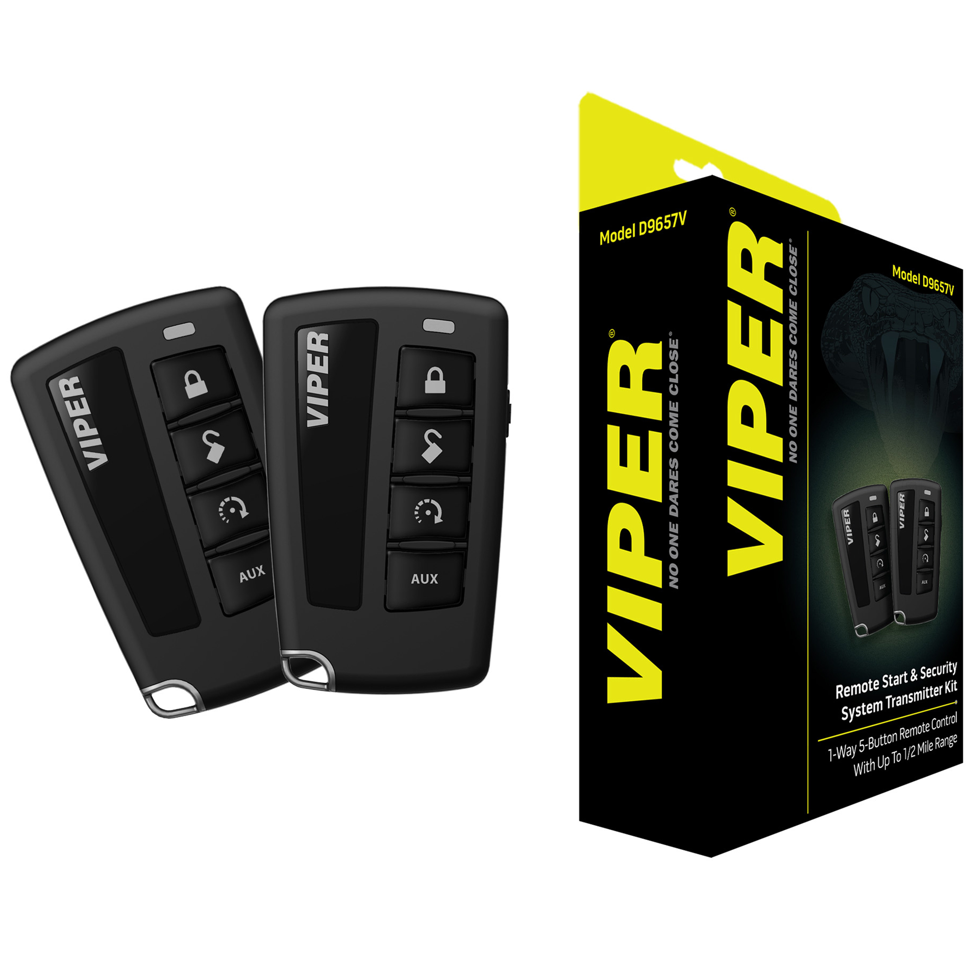 Viper Five-Button 1-Way RF Kit Up To Mile Range, Remote Starters & Car Alarms | D9657V | P.C. Richard & Son