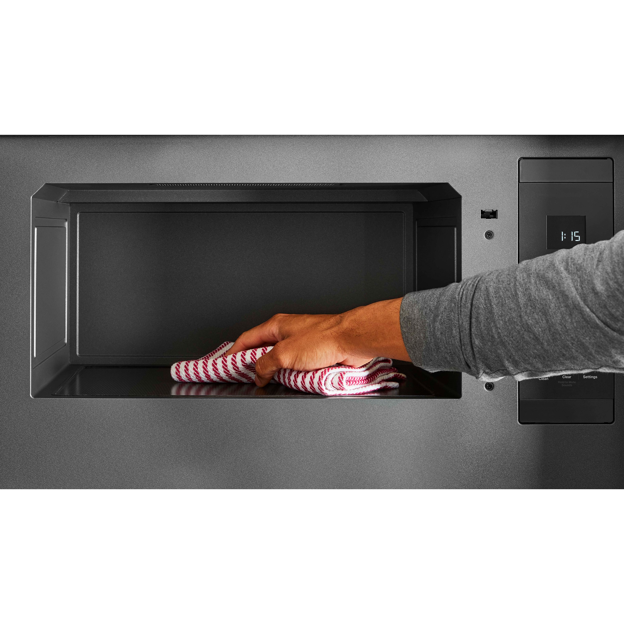 KitchenAid 30 in. 1.1 cu. ft. 1000W Over-the-Range Microwave with 400 CFM & Sensor Cooking - White, White, hires