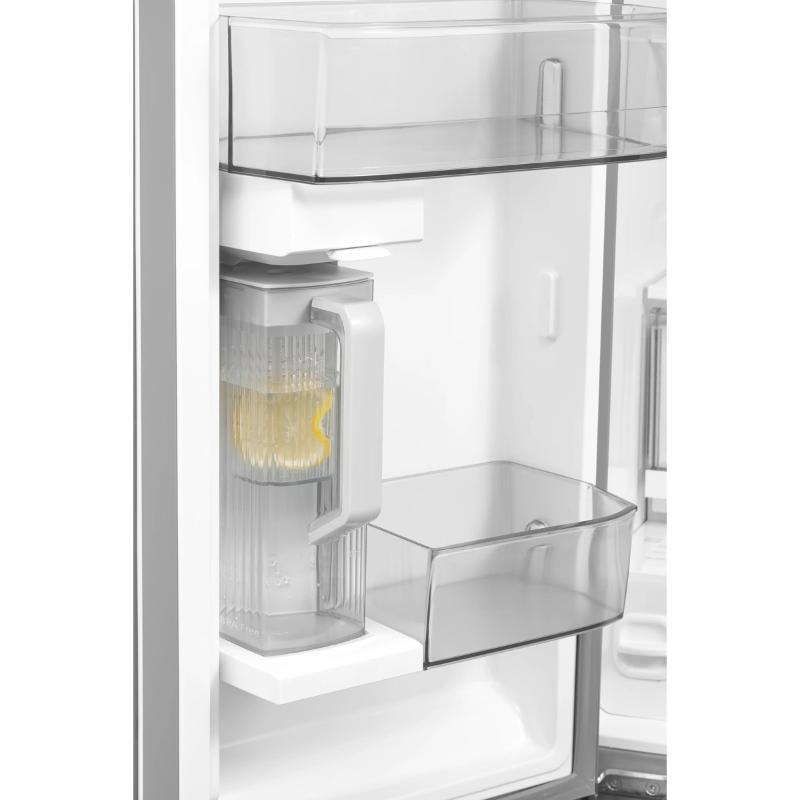 Midea 36 in. 31.7 cu. ft. Smart Garage-Ready French Door Refrigerator with Internal Water Dispenser - Stainless Steel, , hires