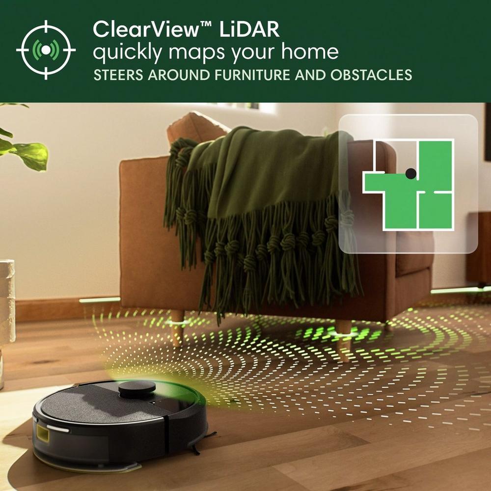 iRobot Roomba 105 Wi-Fi Connected Robotic Vacuum/Mop Combo with Voice Control, , hires