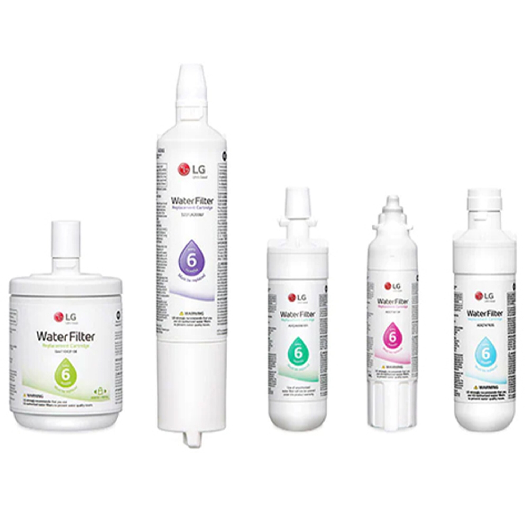 LG 6 Month / 200 Gallon Capacity Replacement Refrigerator Water Filter, , hires