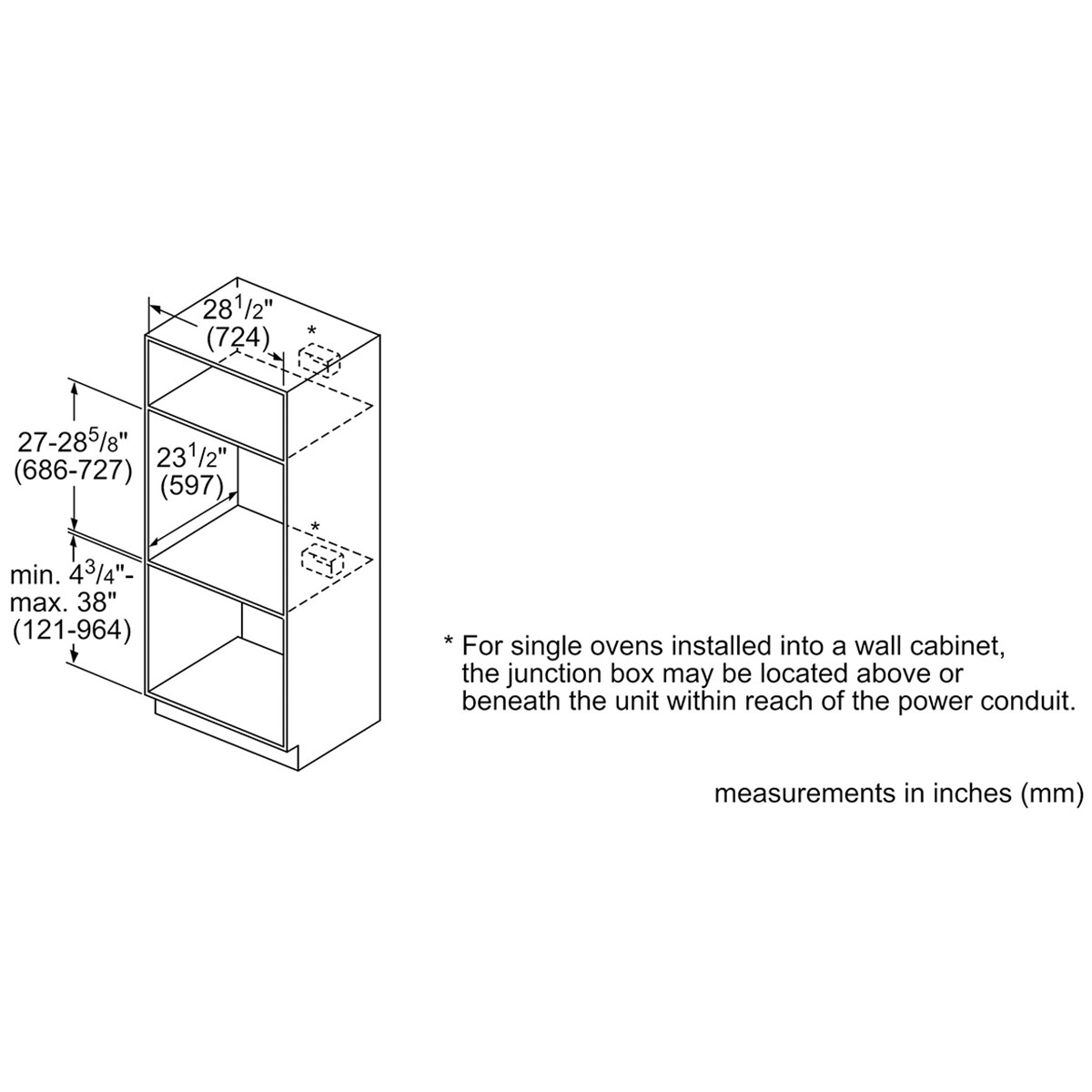 Bosch Benchmark Series 30 in. 4.6 cu. ft. Electric Single Wall Oven with True European Convection - Stainless Steel, , hires