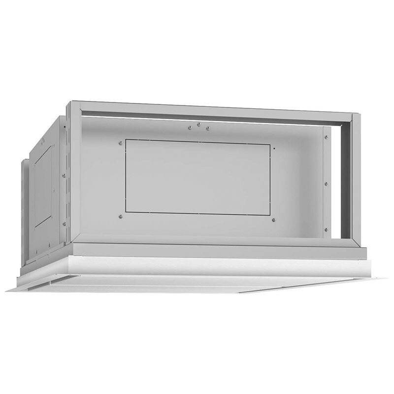 Zephyr 43 in. Smart Convertible Ceiling Style Range Hood with 3 Fan Speeds & 3 LED Lights - Stainless Steel, , hires