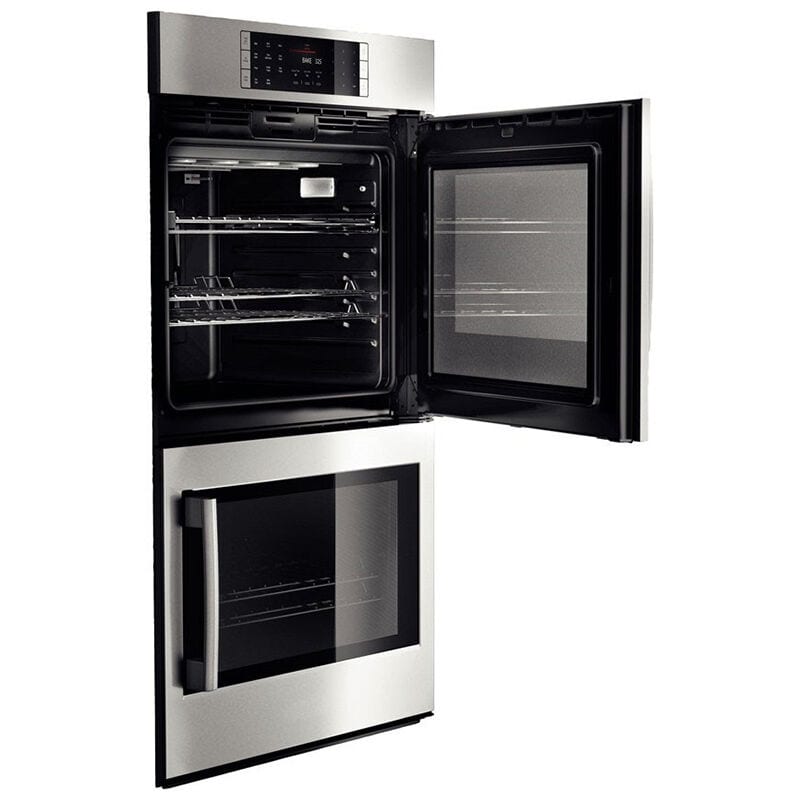 Bosch Benchmark Series 30 in. 9.2 cu. ft. Top Control Electric Double Wall Oven with True European Convection - Stainless Steel, , hires