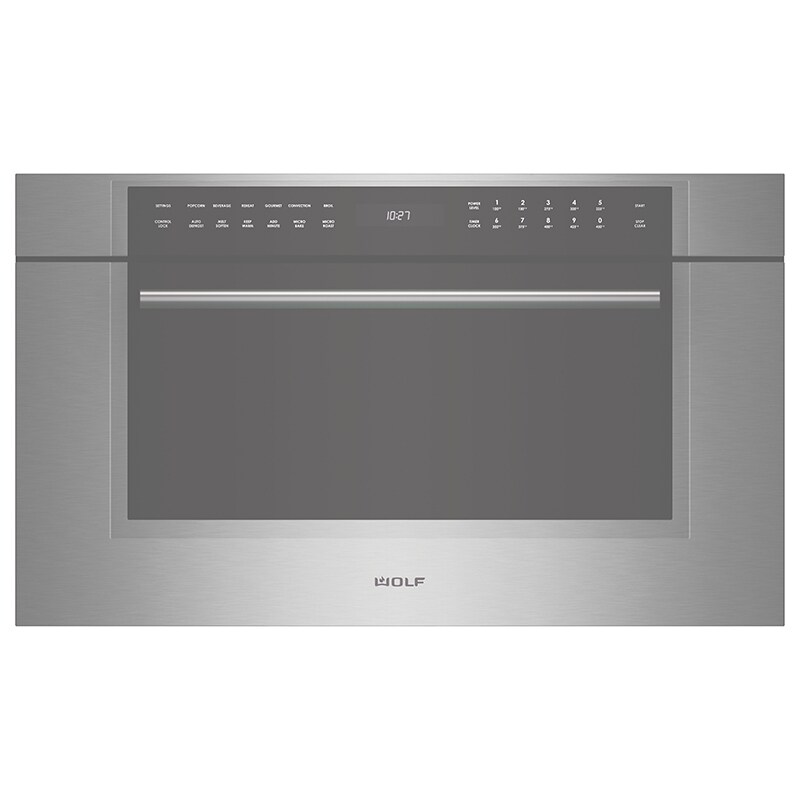 Wolf 30" Electric Convection Wall Oven Microwave Combo Stainless Steel P.C. Richard & Son
