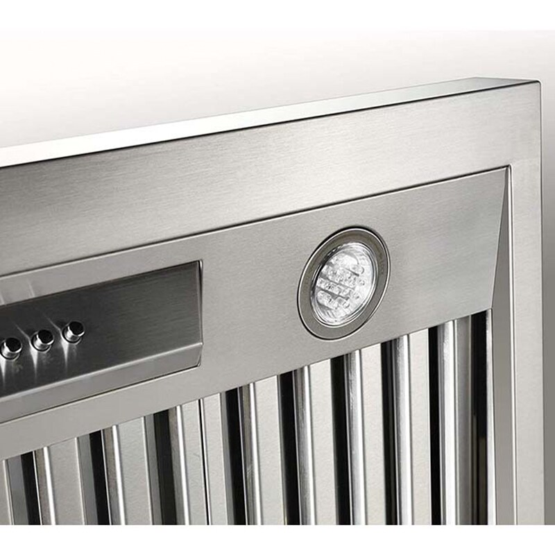 NXR 48 in. Ducted Canopy Pro Style Style Range Hood with 800 CFM, 3 Fan Speeds & 2 LED Lights - Stainless Steel, , hires