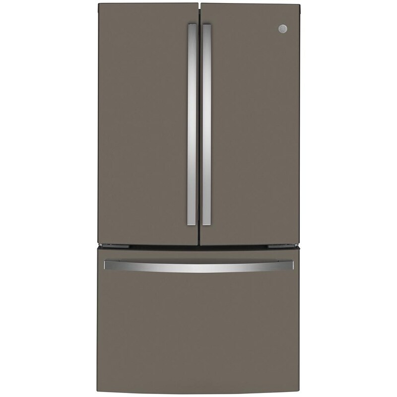 GE 36 in. 23.1 cu. ft. Counter Depth French Door Refrigerator with Ice Maker - Fingerprint Resistant Slate, Slate, hires