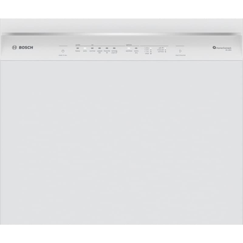 Bosch 300 Series 24 in. Front Control Smart Dishwasher with 46 dBa Sound Level, 3rd-Rack, PureDry & Pocket - White, , hires