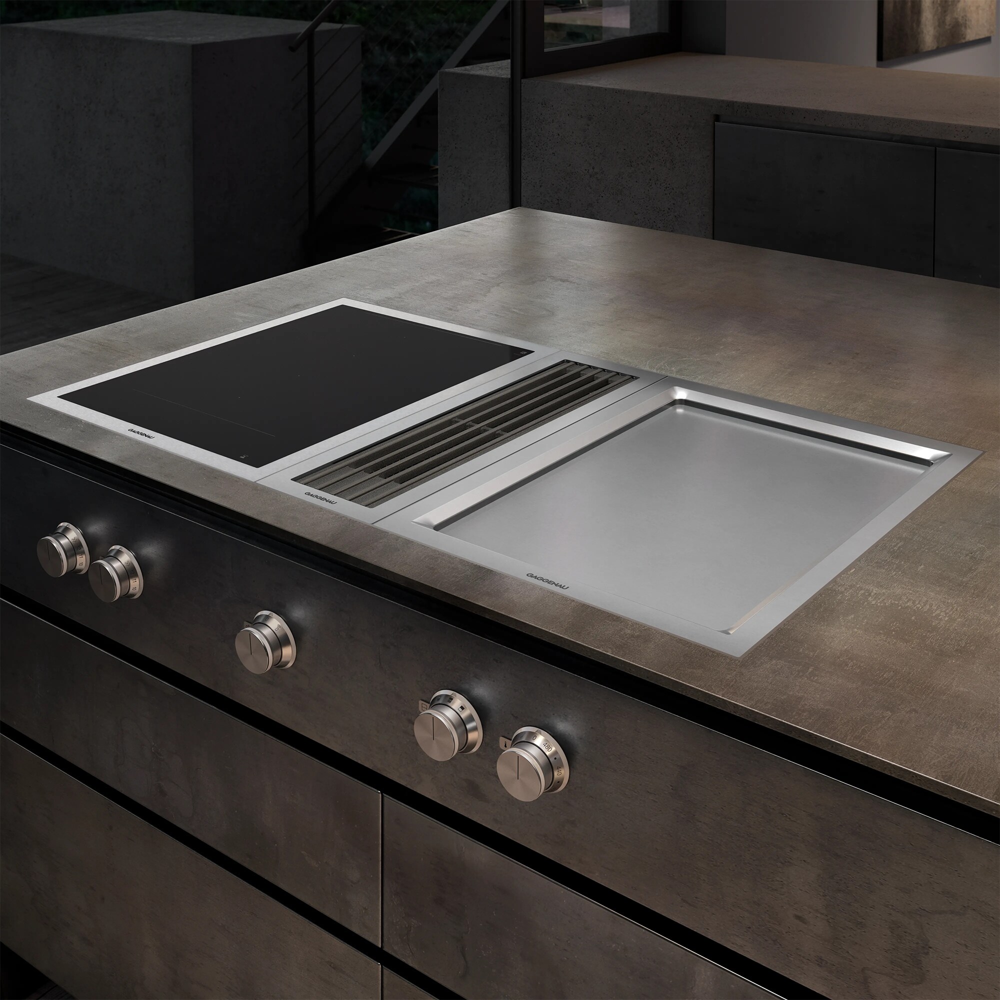 Gaggenau Vario 400 Series 15 in. 2-Burner Electric Cooktop - Stainless Steel, , hires