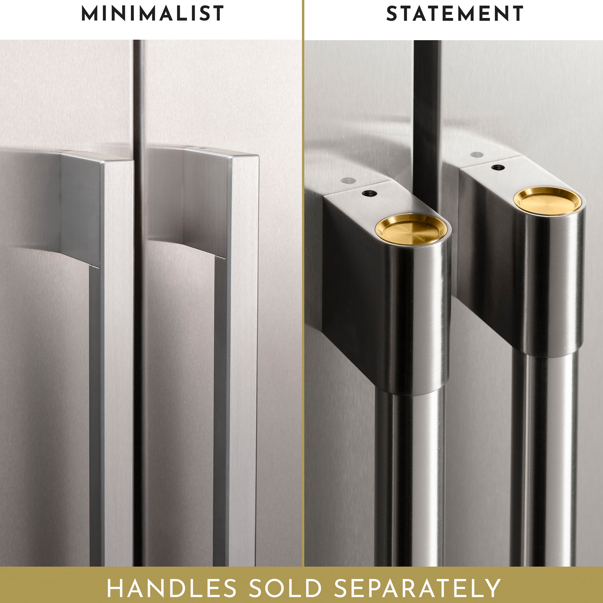 Monogram 42 in. 25.2 cu. ft. Built-In Smart Counter Depth Side by Side Refrigerator with Ice Maker - Stainless Steel, , hires