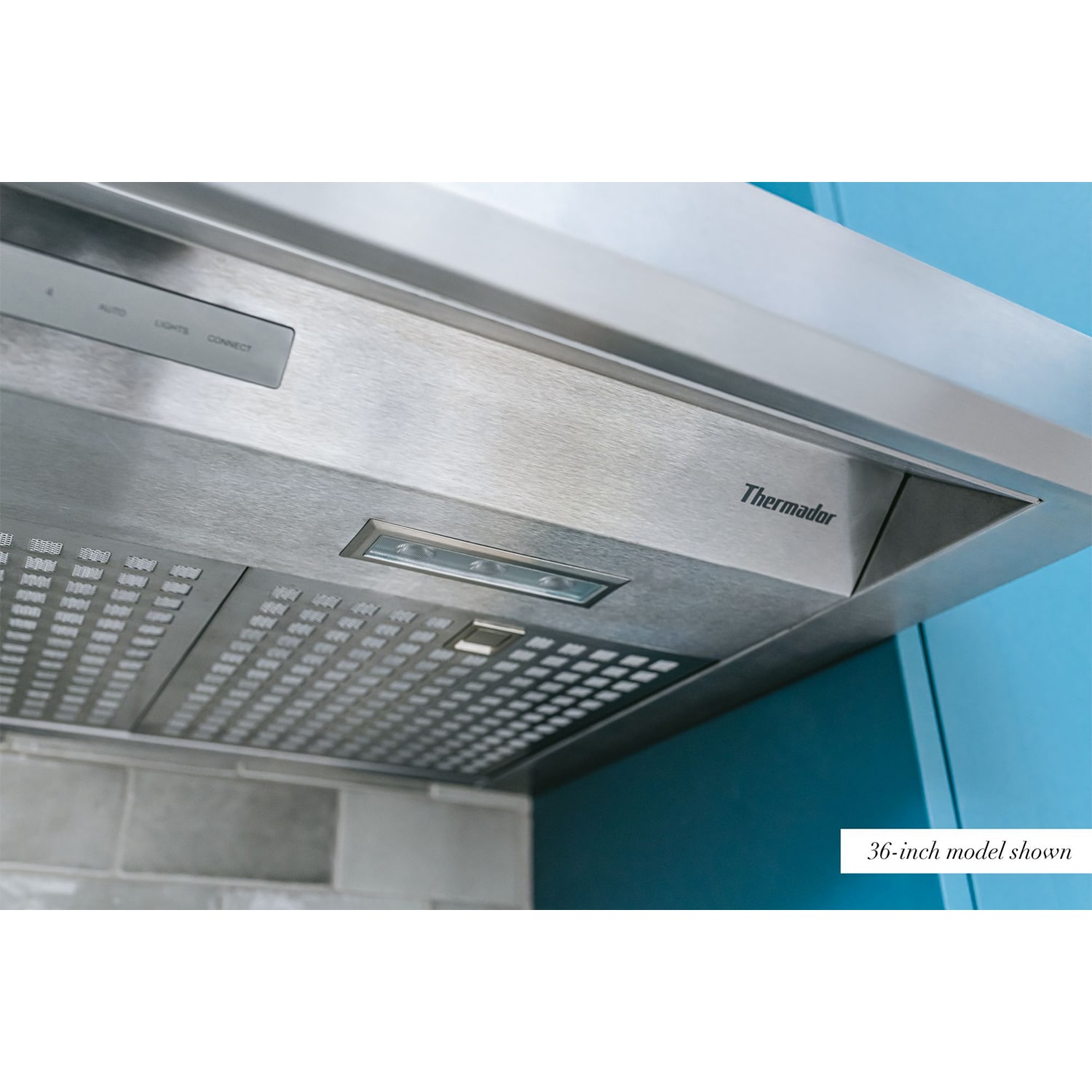 Thermador Masterpiece Series 48 in. Smart Ducted Canopy Pro Style Style Range Hood with 1000 CFM, 4 Fan Speeds & 4 LED Lights - Stainless Steel, , hires