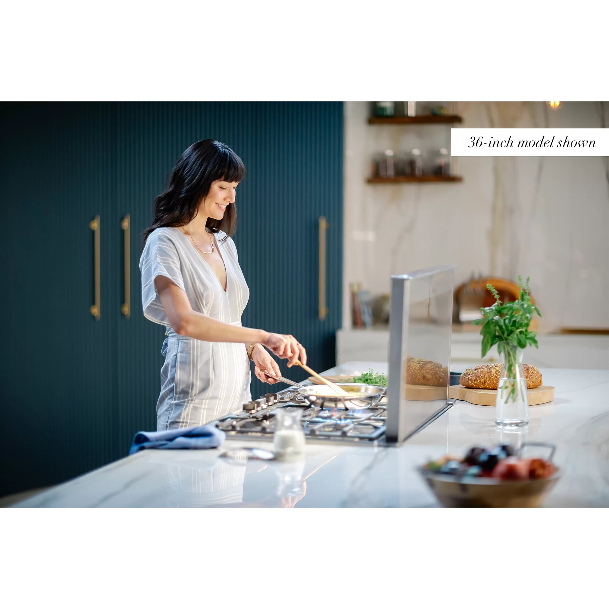 Thermador Masterpiece Series 30 in. Convertible Downdraft with 3 Fan Speeds - Stainless Steel, , hires