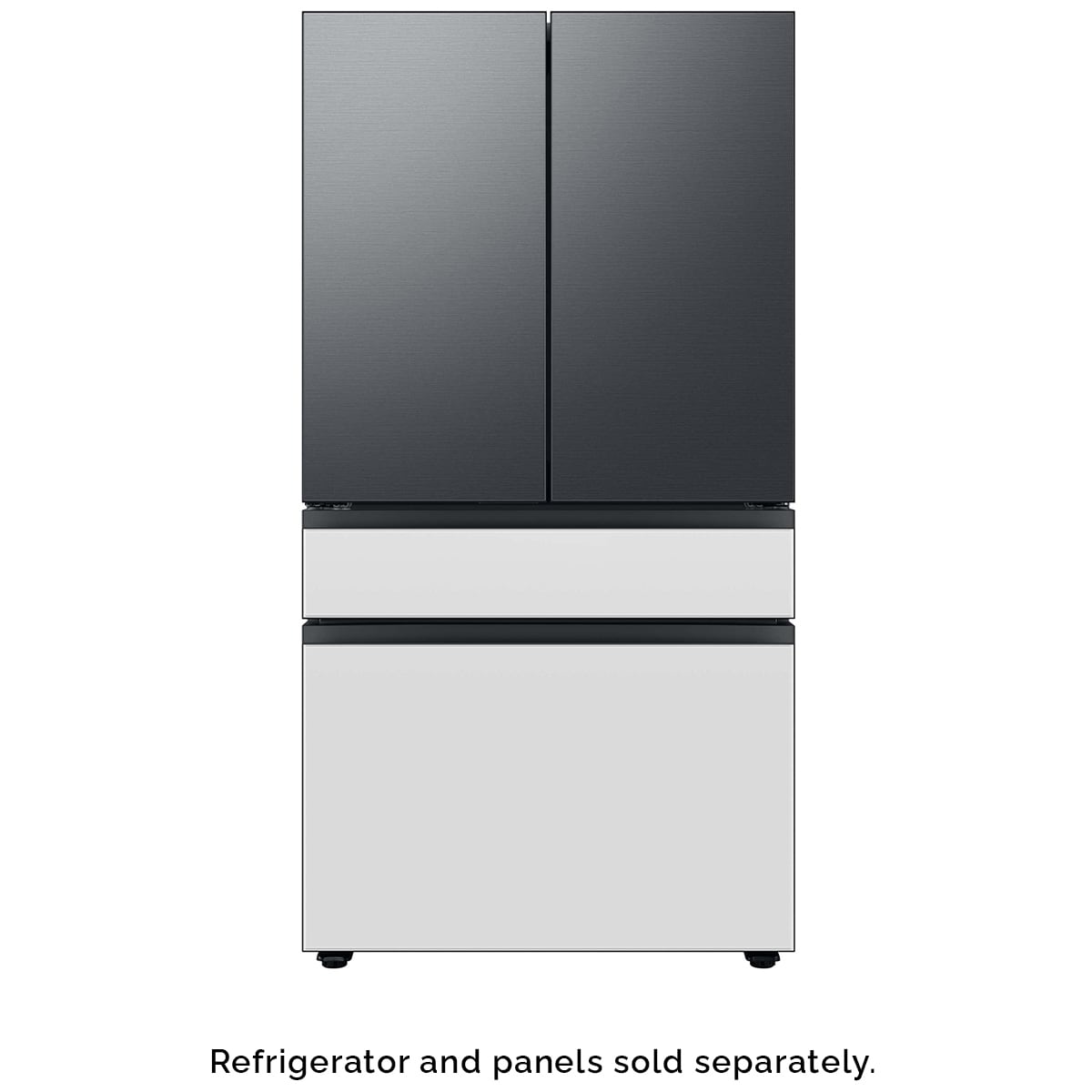 Samsung BESPOKE 4-Door French Door Middle Panel for Refrigerators - White Glass, , hires