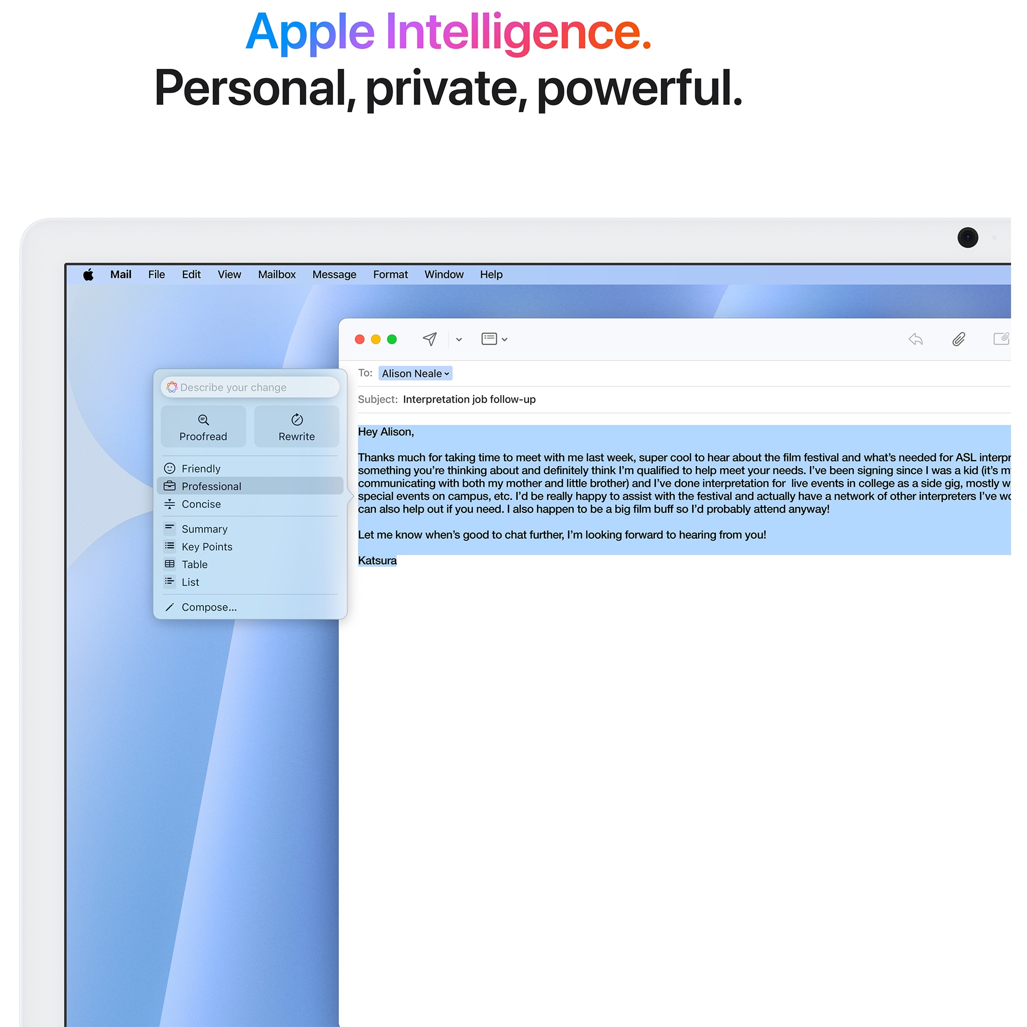 Apple iMac 24 in. (2024) with Apple M4 10-Core CPU, 10-Core GPU, 16 GB RAM, 256 GB SSD & Mac OS - Blue, Blue, hires