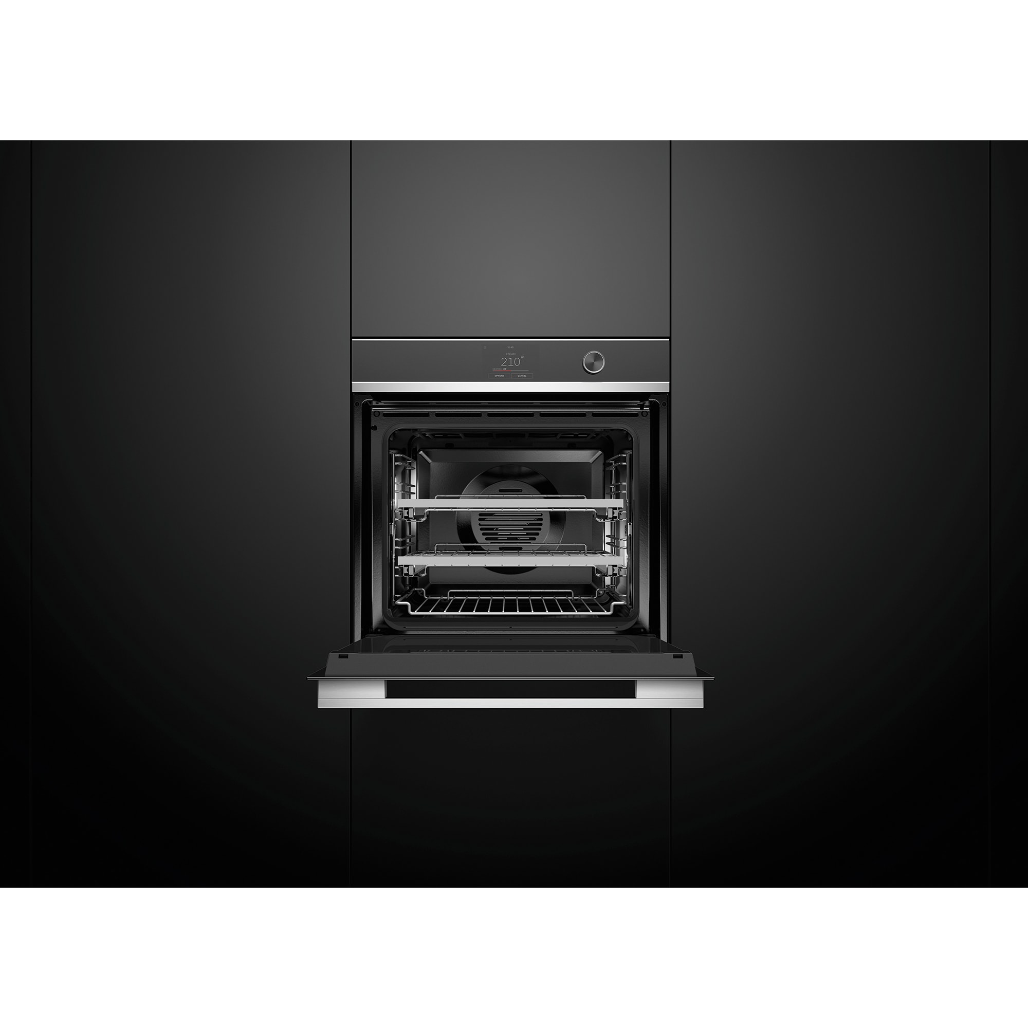 Fisher & Paykel Series 11 24 in. 3 cu. ft. Smart Steam Electric Single Wall Oven with Standard Convection - Stainless Steel, , hires