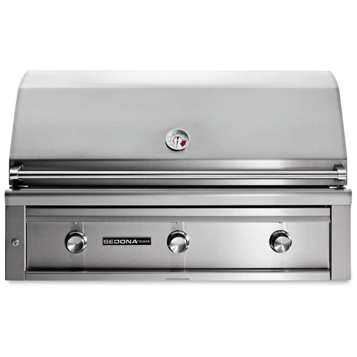 Sedona by Lynx 42 in. 3-Burner Built-In Natural Gas Grill with Electronic Ignition System - Stainless Steel, , hires