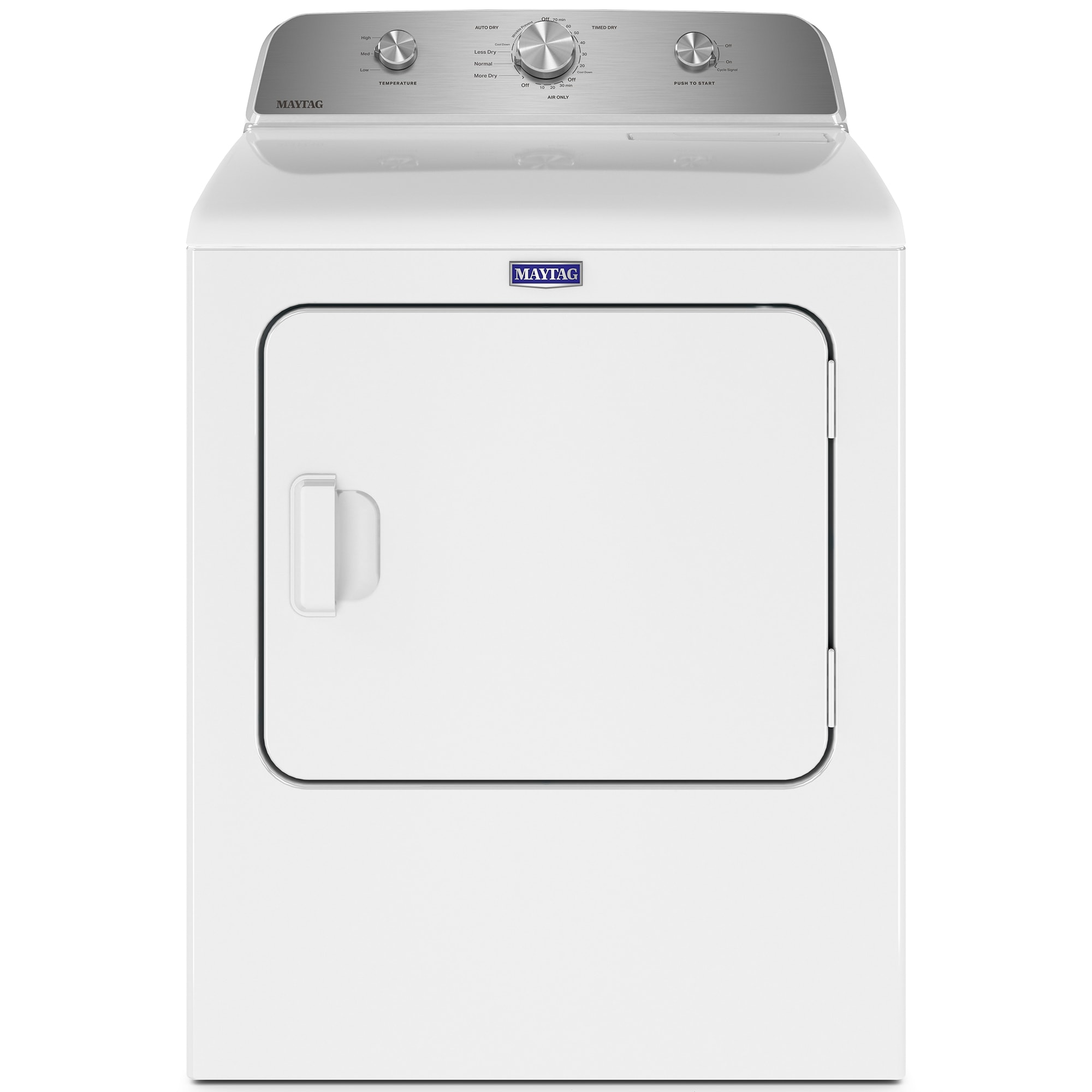 Maytag 29 in. 7.0 cu. ft. Electric Dryer with 7 Dryer Programs, 3 Dry Options & Wrinkle Care - White, , hires