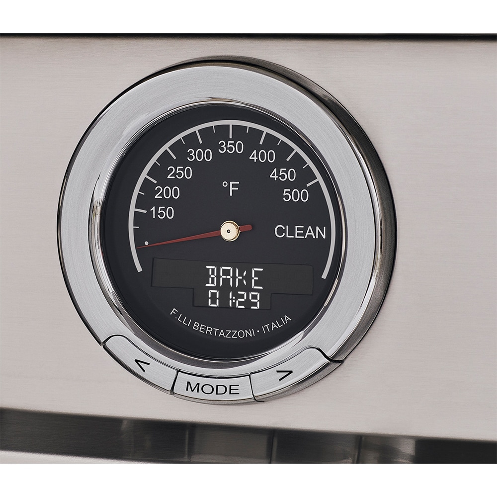 Bertazzoni Professional Series 36 in. 5.9 cu. ft. Dual Convection Gas Range with 6 Sealed Burners & Griddle - Stainless Steel, , hires