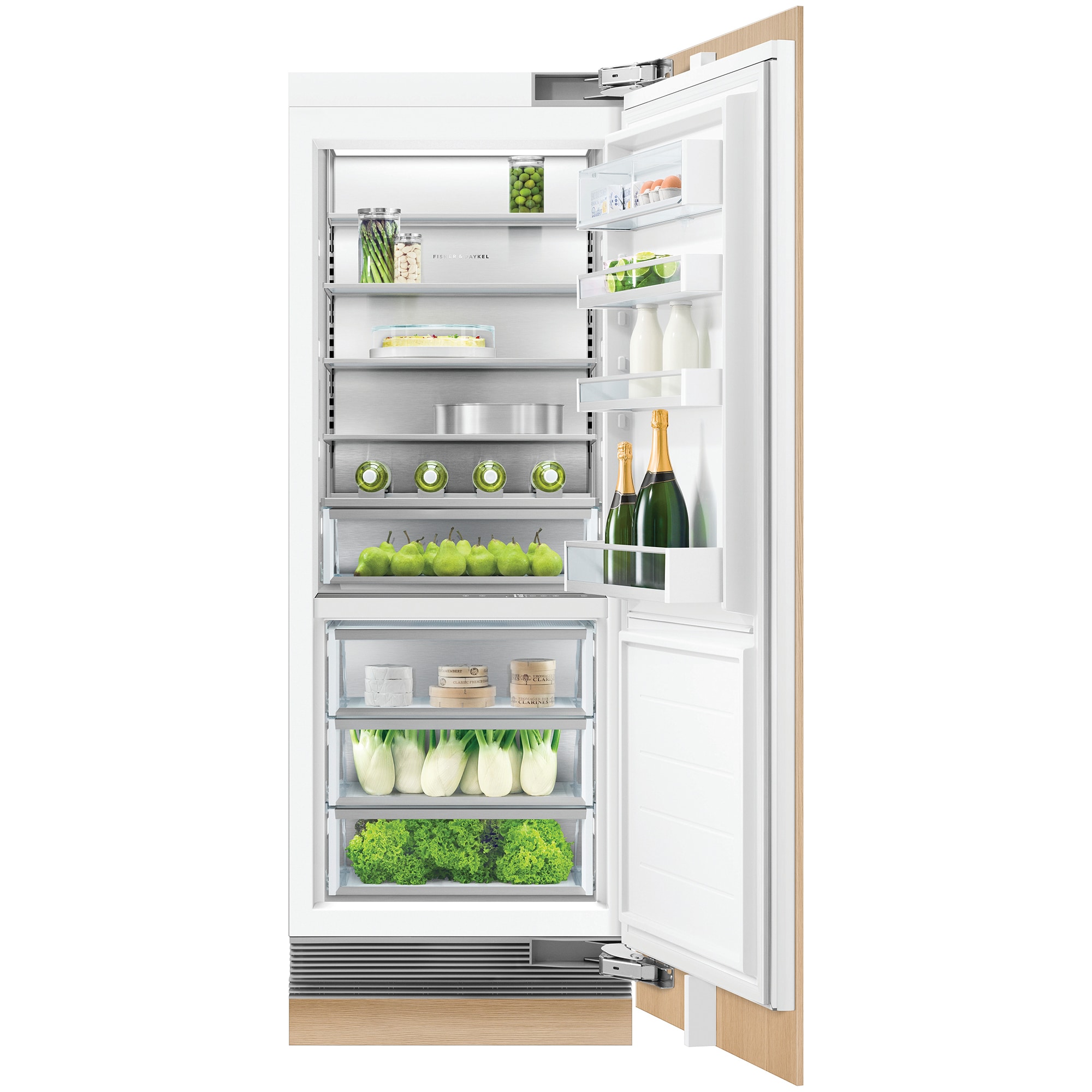 Fisher & Paykel Series 11 30 in. 16.3 cu.ft. Built-In Counter Depth Freeezerless Refrigerator with Internal Water Dispenser - Custom Panel Ready, , hires
