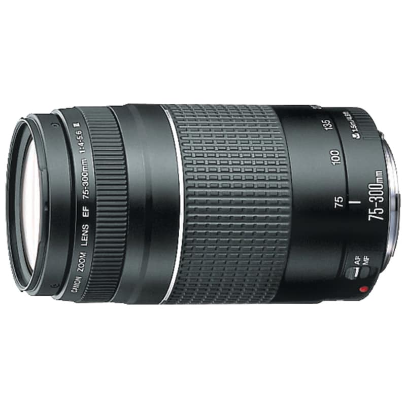 Canon EF 75-300mm F/4-5.6 III Autofocus Telephoto Zoom Lens, , hires