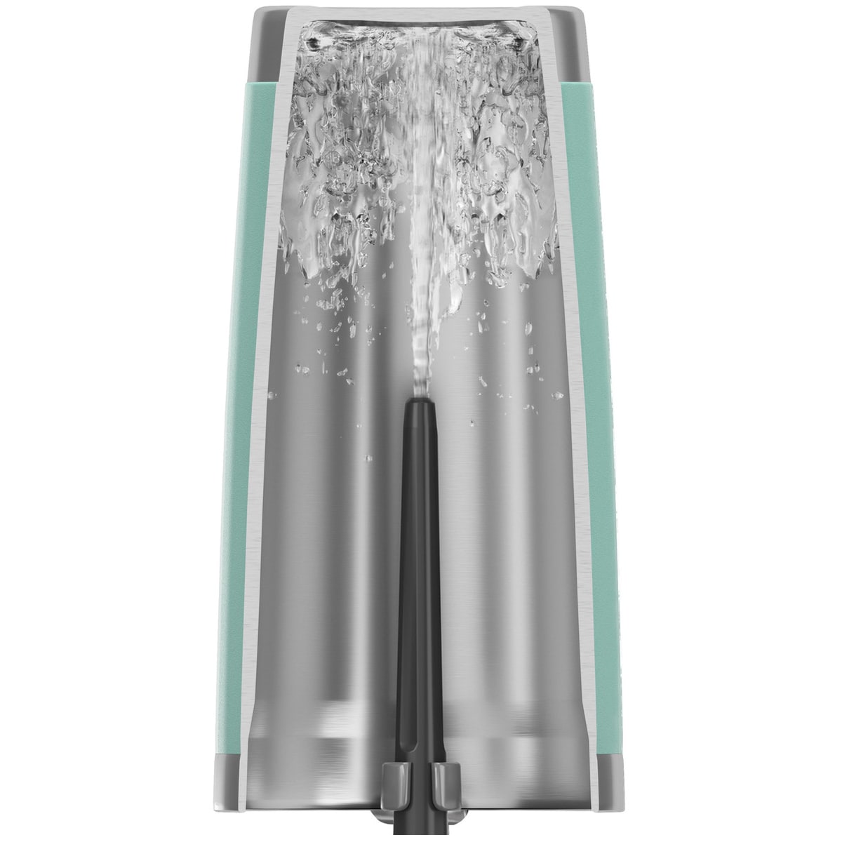 GE 24 in. Top Control Flush-Mount Dishwasher with 45 dBa Sound Level, 3rd-Rack, Dry Boost & Pocket Handle - Slate, Slate, hires