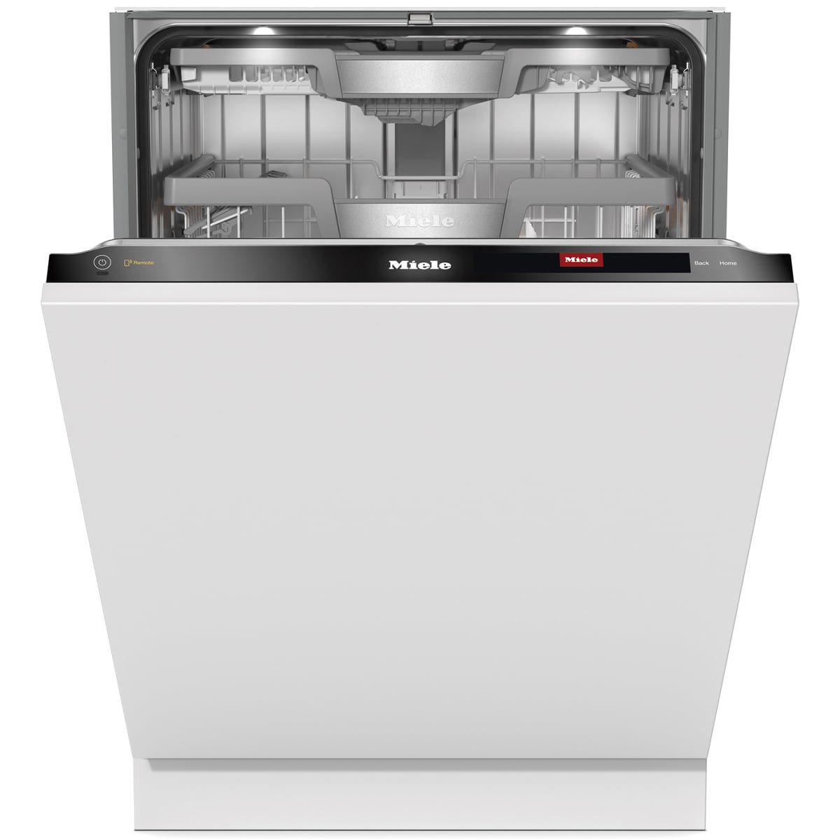 Miele 24 in. Top Control Smart Dishwasher with 39 dBa Sound Level & 3rd-Rack - Custom Panel Ready, , hires