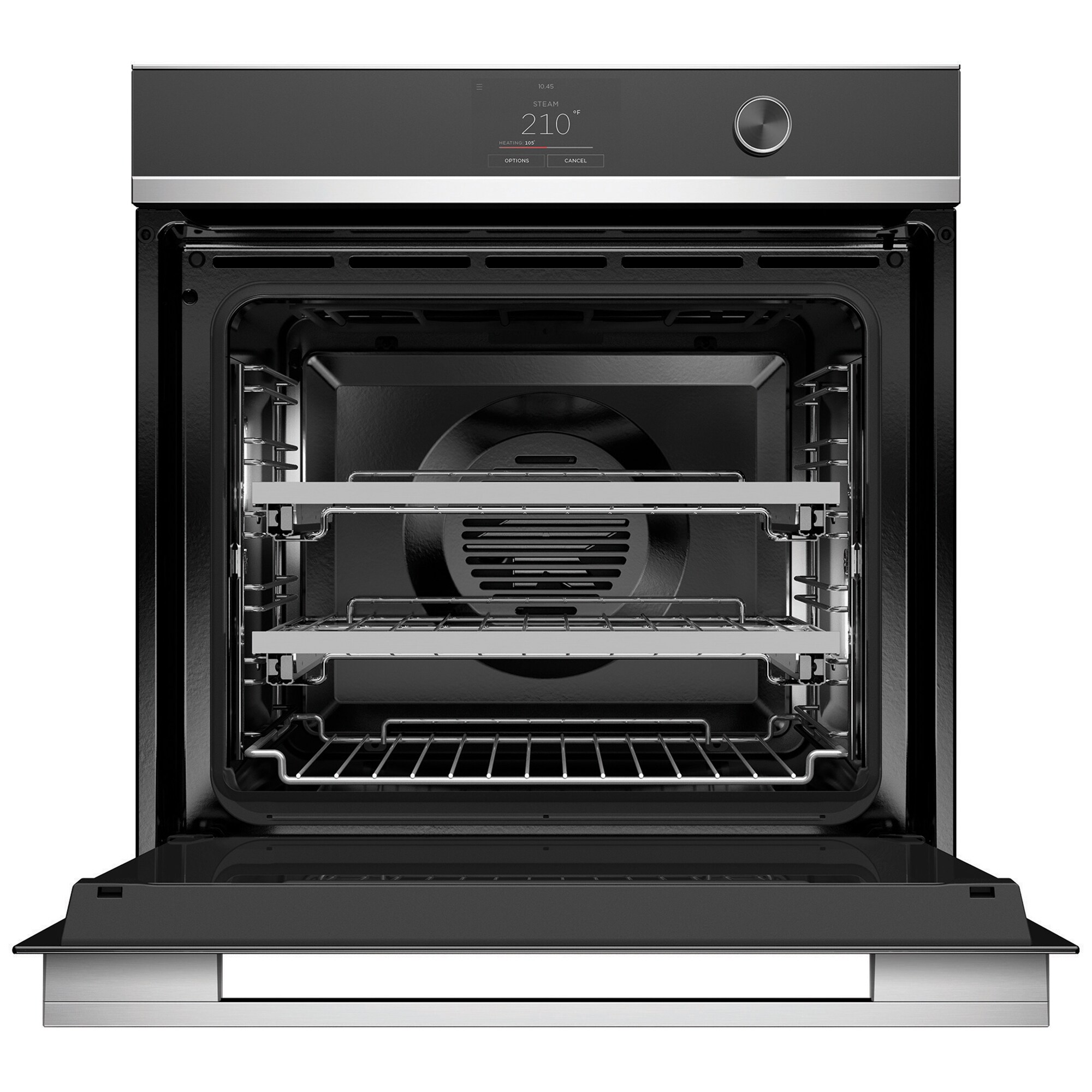 Fisher & Paykel Series 11 24 in. 3 cu. ft. Smart Steam Electric Single Wall Oven with Standard Convection - Stainless Steel, , hires