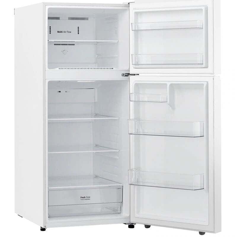 LG 28 in. 17.5 cu. ft. Garage Ready Top Freezer Refrigerator - White, White, hires