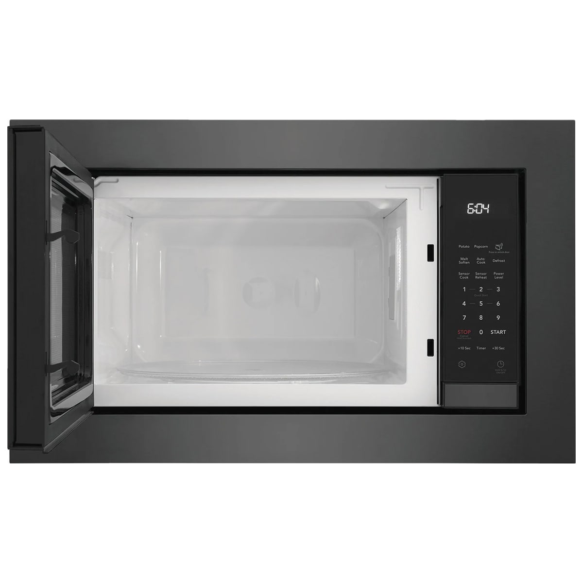 Frigidaire Gallery 24 in. 2.2 cu. ft. 1100W Built-In Microwave with Sensor Cooking - Black Stainless Steel, , hires