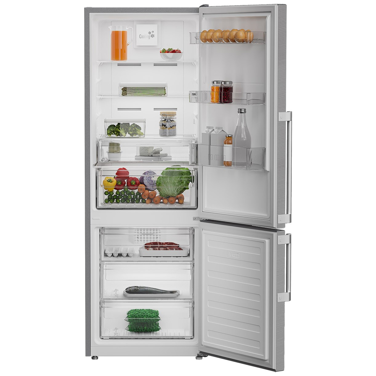 Blomberg 24 in. 11.4 cu. ft. Counter Depth Bottom Freezer Refrigerator