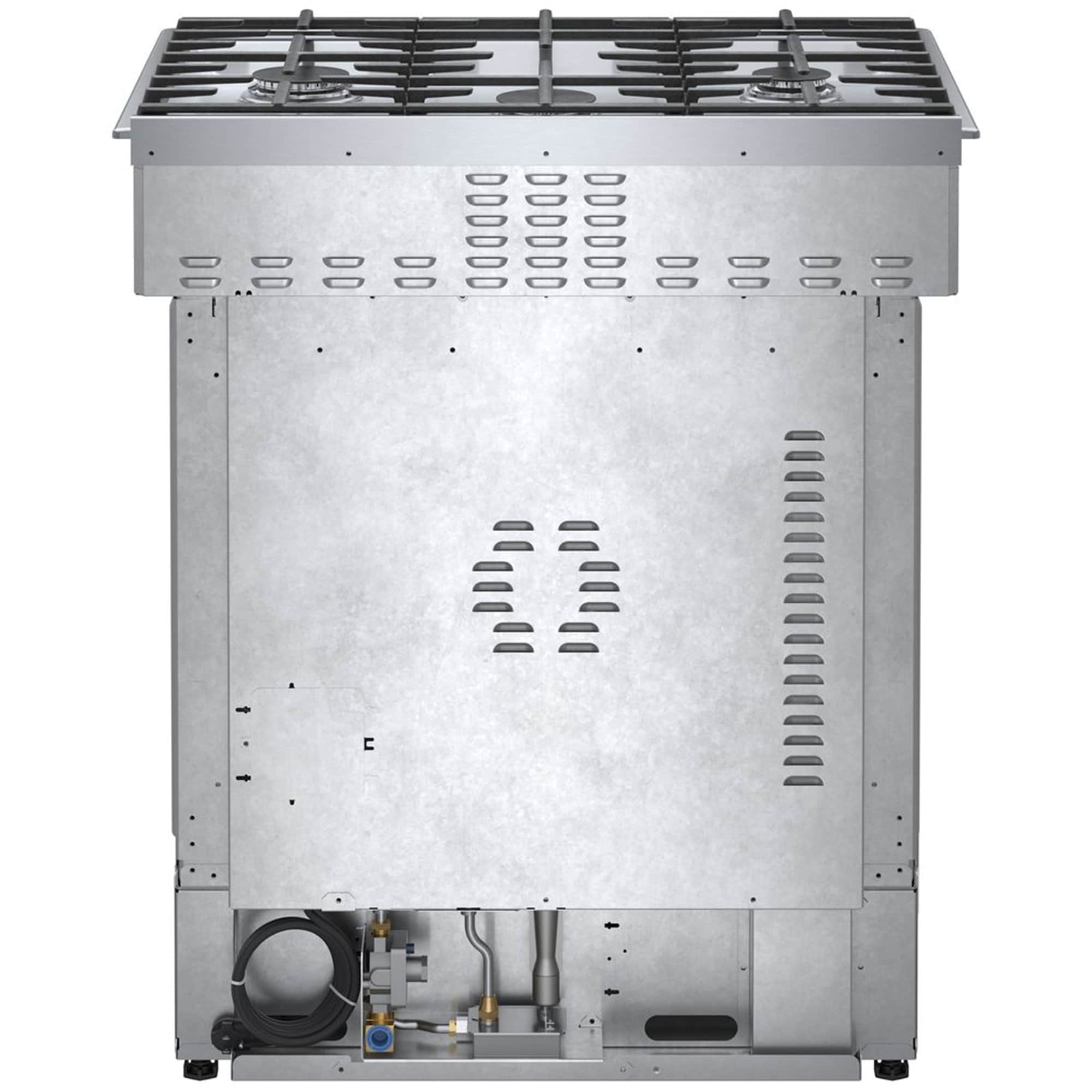 Bosch Benchmark 30 in. 4.8 cu. ft. Standard Convection Slide-In Gas Range with 5 Sealed Burners - Stainless Steel, , hires